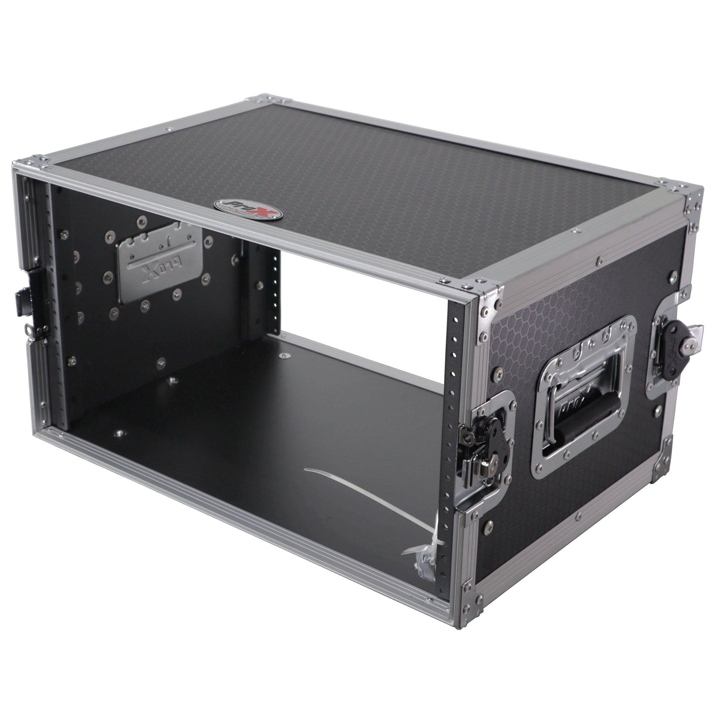 6U Deluxe 14" Deep 19" Width Amp Effects Rack Flight Hard Case