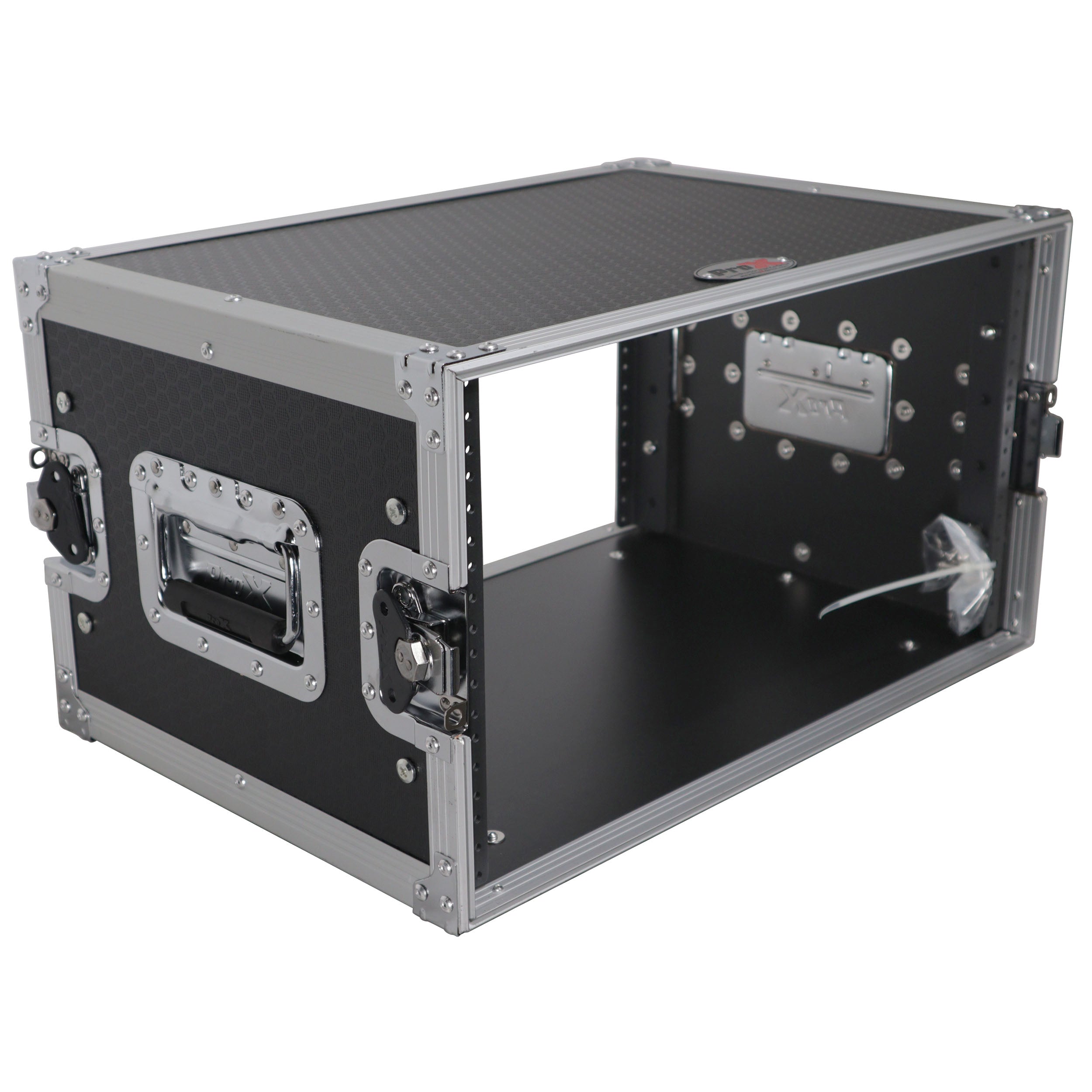 6U Deluxe 14" Deep 19" Width Amp Effects Rack Flight Hard Case