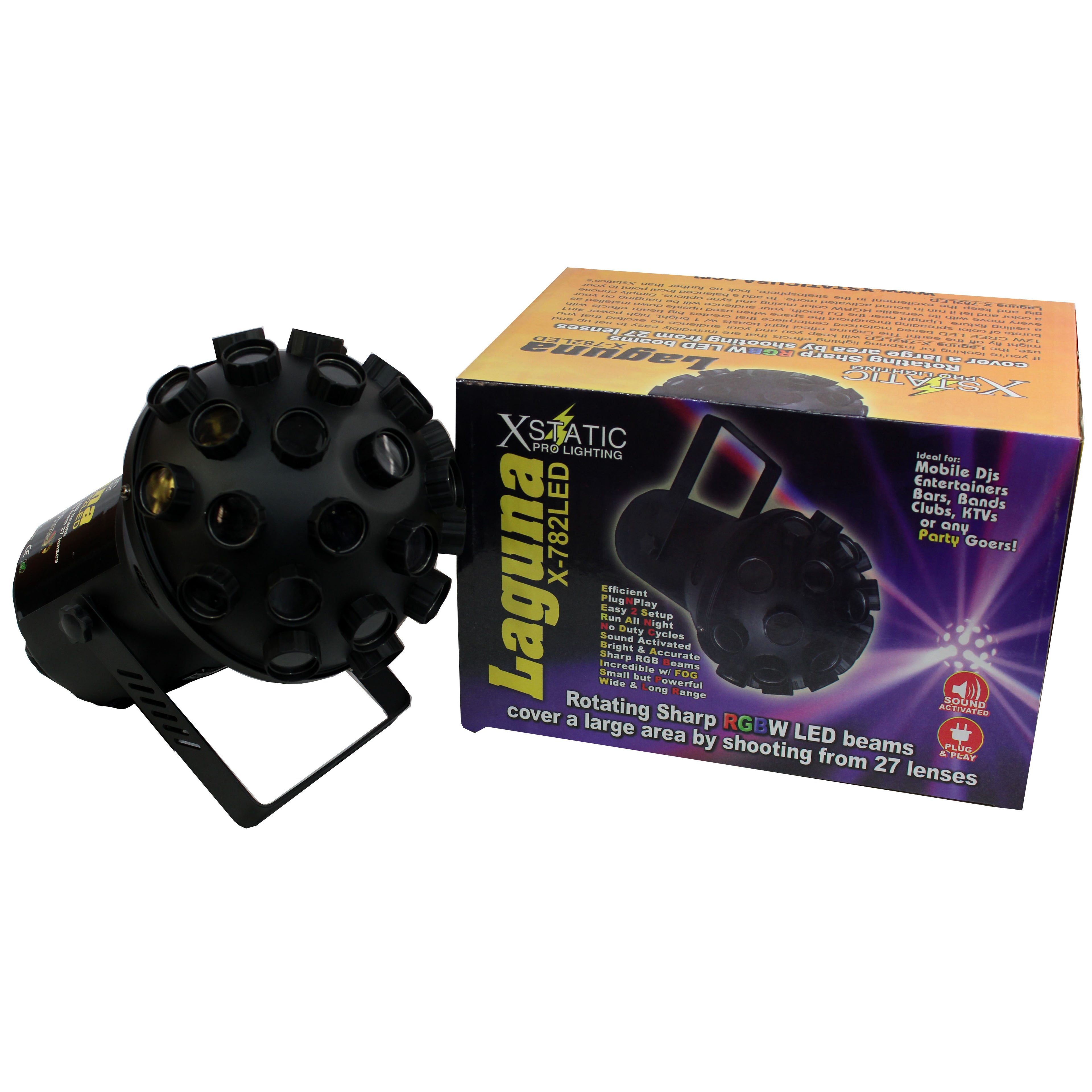 LAGUNA 12W 4in1 RGBW CREE LED DJ PARTY EFFECT LIGHT