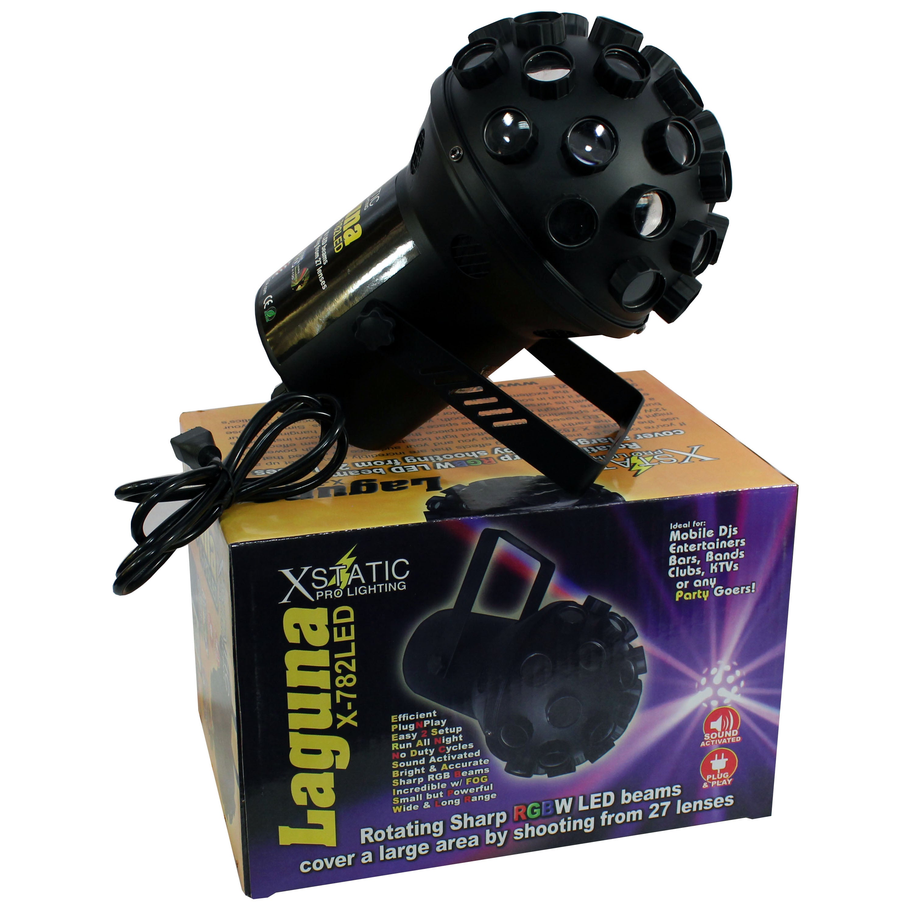 LAGUNA 12W 4in1 RGBW CREE LED DJ PARTY EFFECT LIGHT