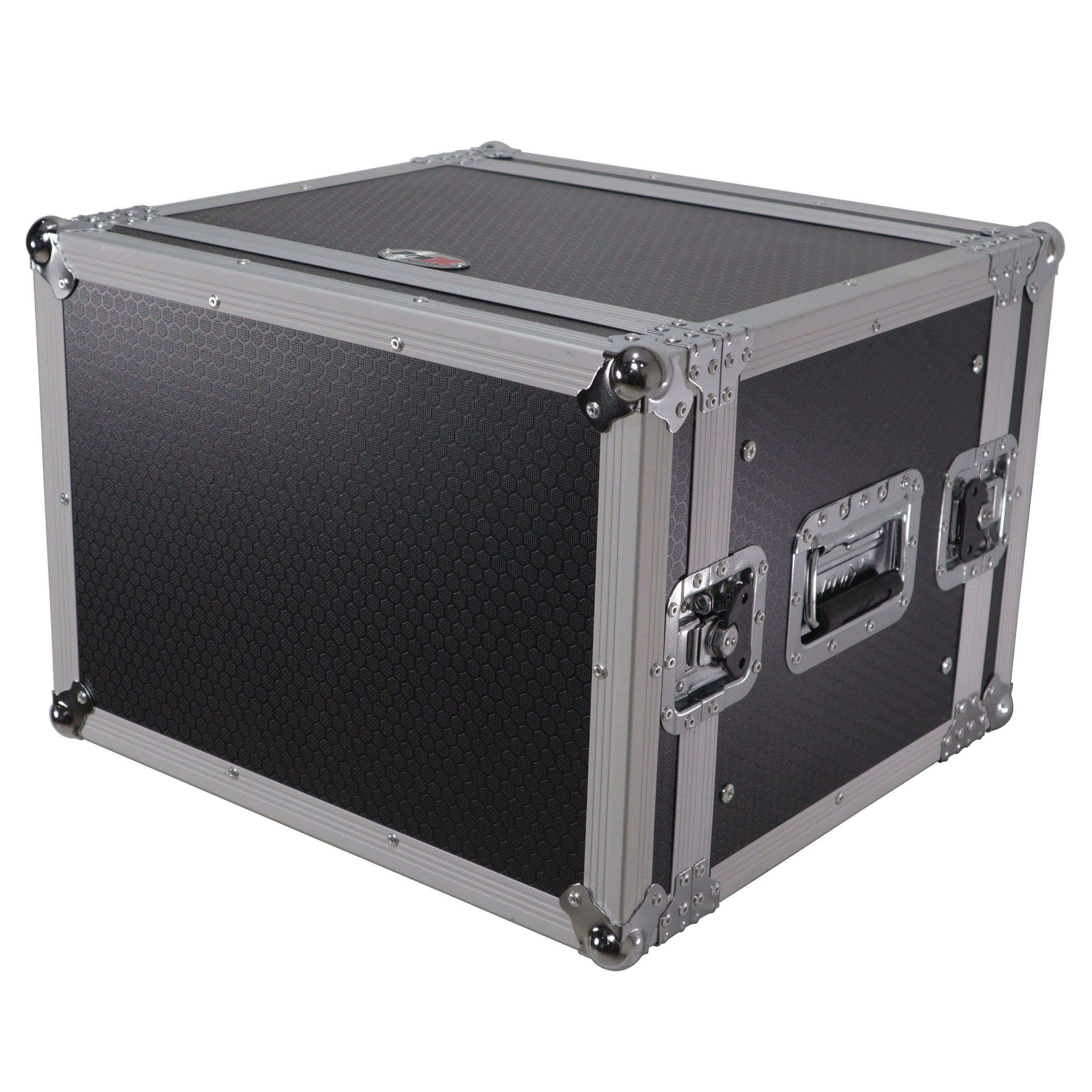 8U Deluxe Effects Rack Case 14 In Deep Rail to Rail