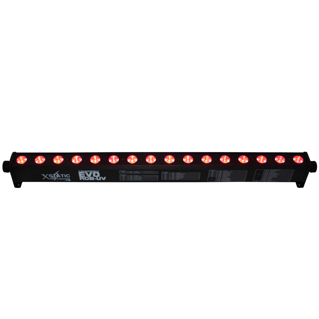 EVO RGB-UV Bar16 64W High Power RGB-UV LED Wash Light