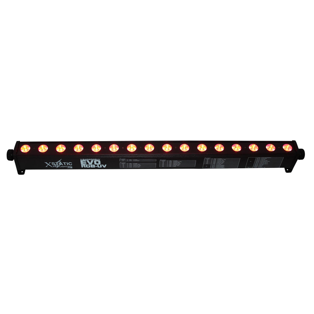 EVO RGB-UV Bar16 64W High Power RGB-UV LED Wash Light