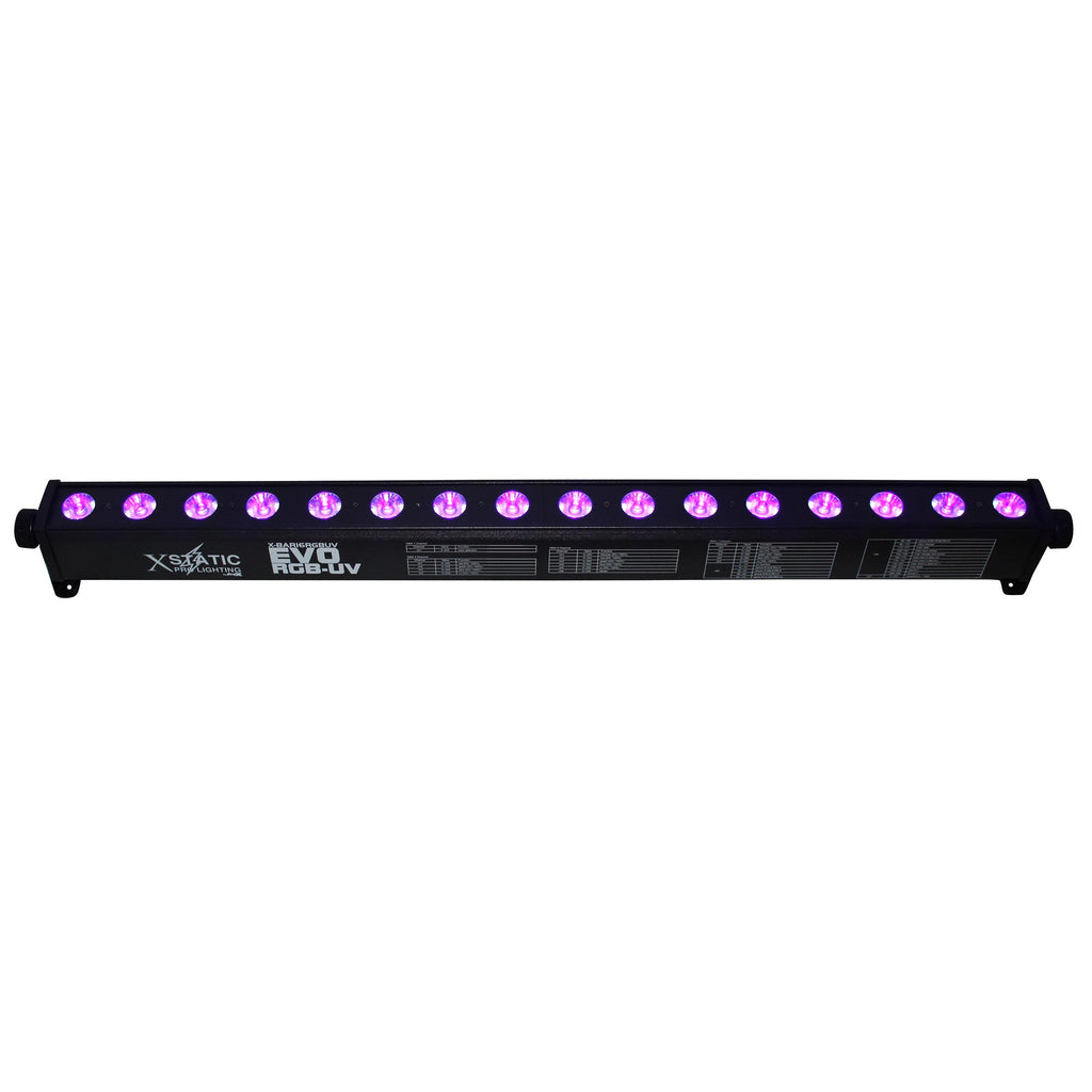 EVO RGB-UV Bar16 64W High Power RGB-UV LED Wash Light