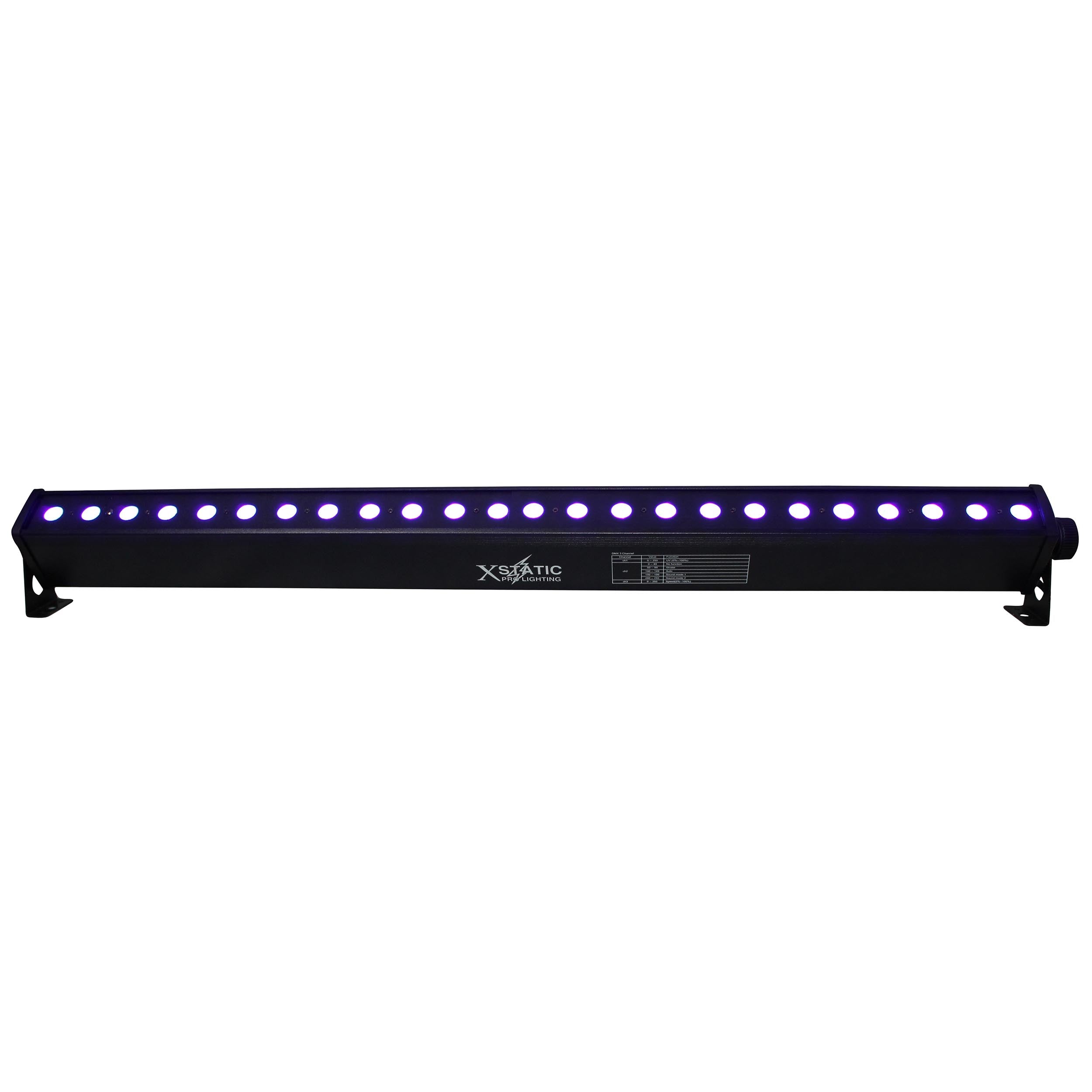 Evo UV 24 3W LED Ultraviolet Black Light Bar