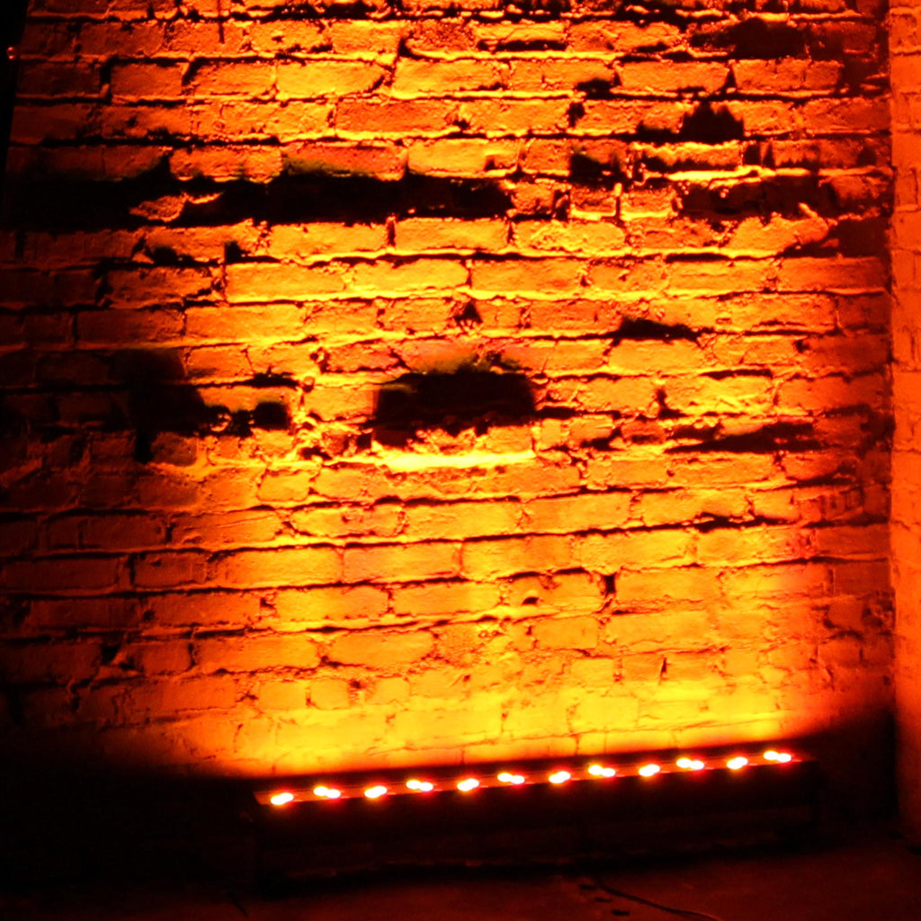 Ultrabright DAZZLER Bar with 60 3W RGBWA LED in White Housing
