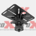Universal Mounting 12x8" Plate for 1-3/8" Poles for Moving Heads, Projectors and Speakers