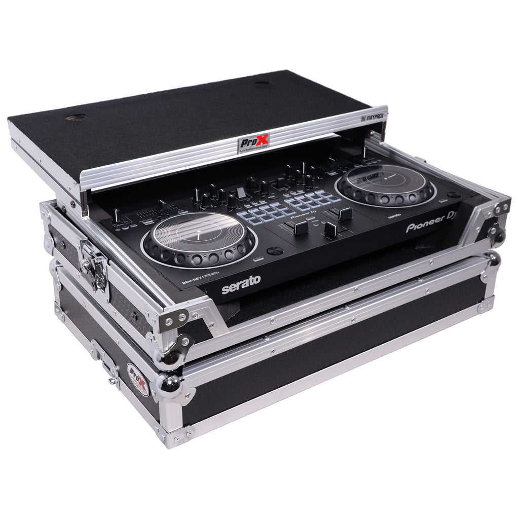 ATA Flight Case For Pioneer DDJ-REV1 DJ Controller with Laptop Shelf