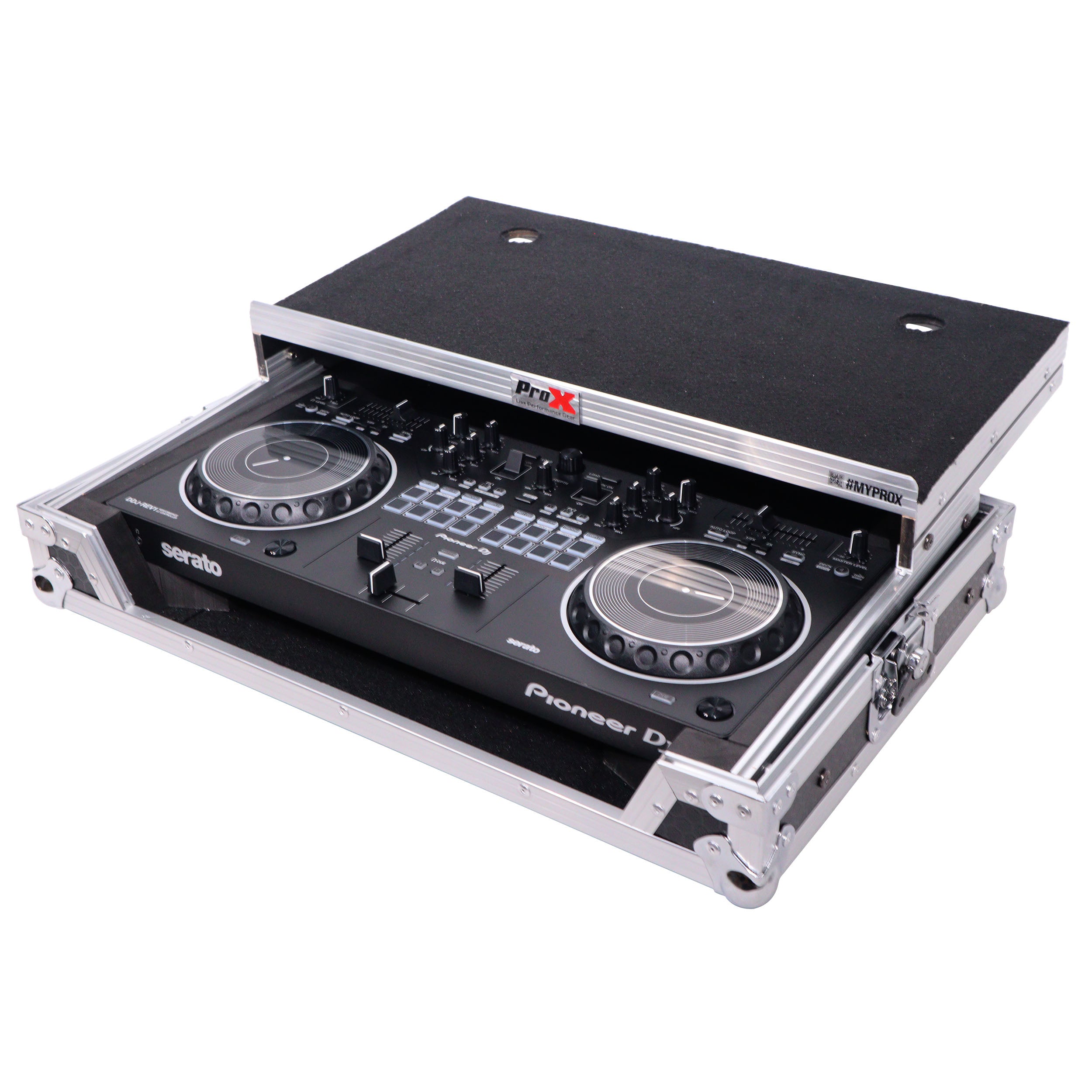 ATA Flight Case For Pioneer DDJ-REV1 DJ Controller with Laptop Shelf