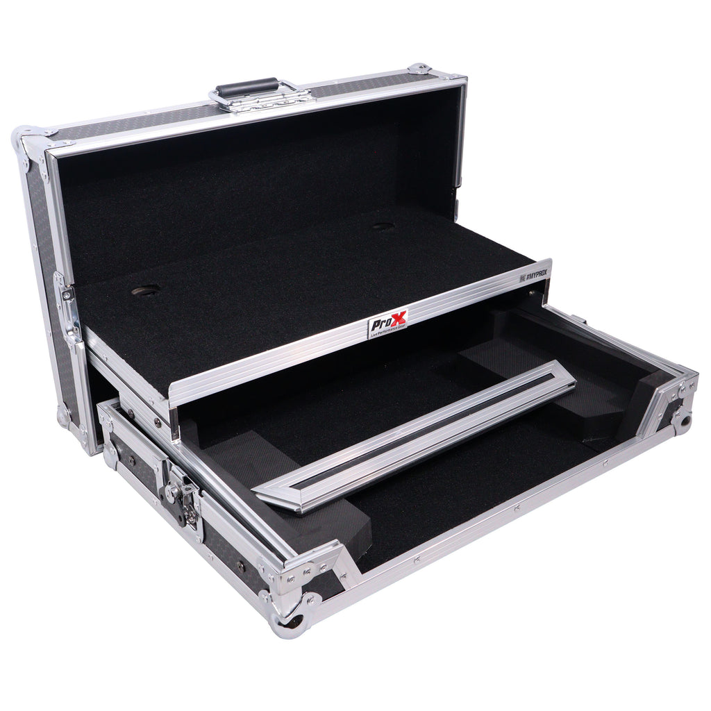 ATA Flight Case For Pioneer DDJ-REV1 DJ Controller with Laptop Shelf
