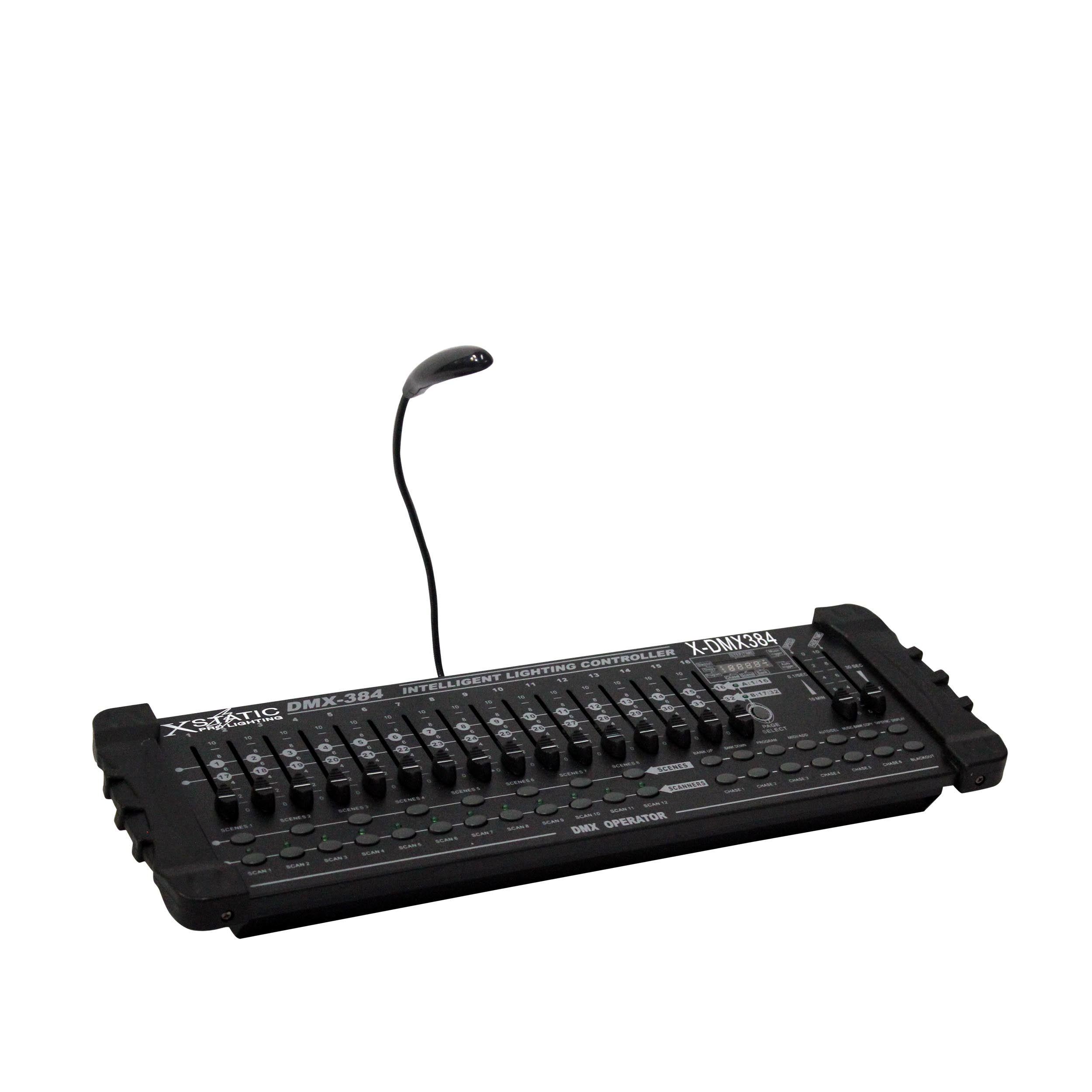 384 Channel intelligent DMX Lighting Light Controller + MIDI