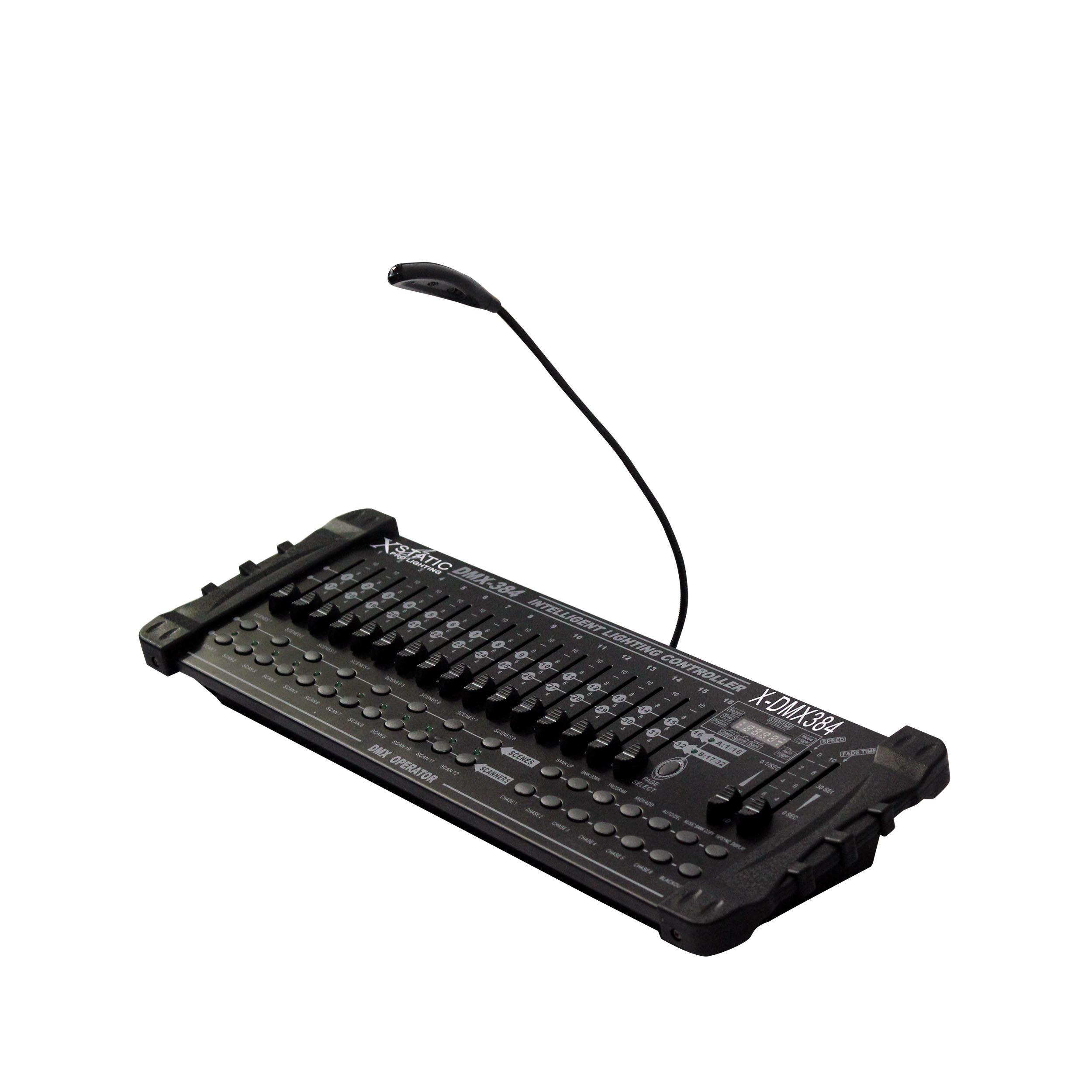 384 Channel intelligent DMX Lighting Light Controller + MIDI