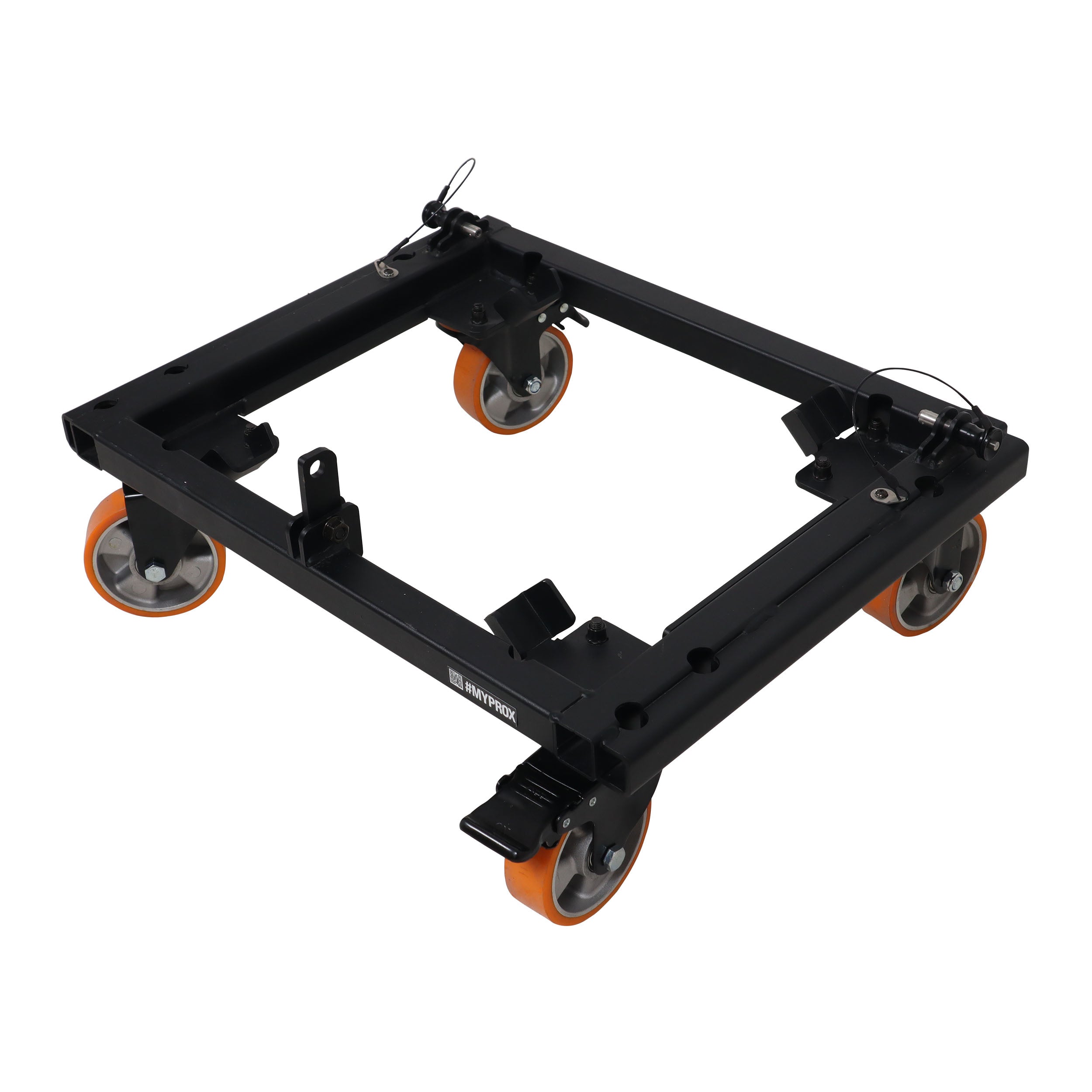 Heavy-Duty Wheel Dolly Fastening System for RCF HDL6A HDL26A Line Array Speakers Holds Up to 6 Cabinets