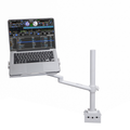 4PCS Universal Adjustable Stand for Laptops and Tablets, Clamps Securely to Tables and DJ Cases for Ultimate Flexibility WH
