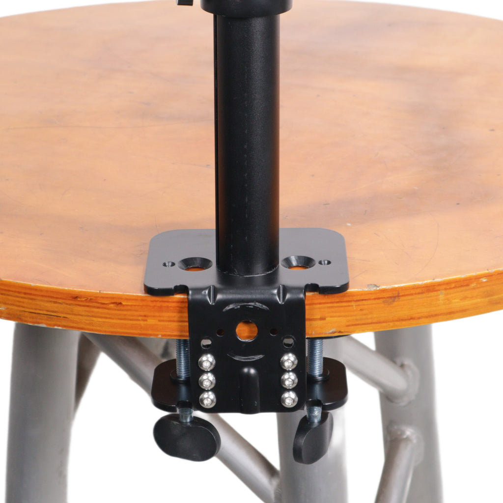 4PCS Universal Adjustable Stand for Laptops and Tablets, Clamps Securely to Tables and DJ Cases for Ultimate Flexibility