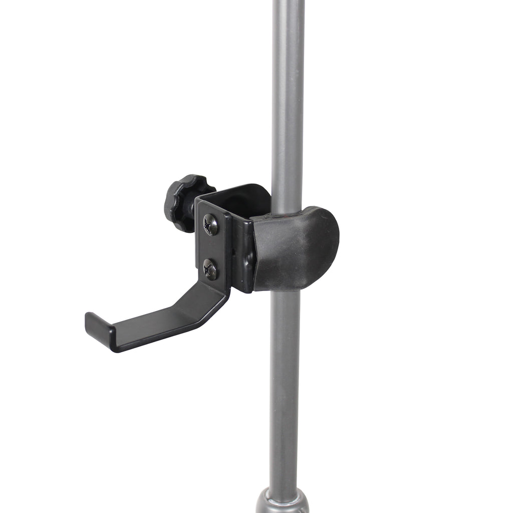 Universal Clamping Headphone Hanger for Speaker Poles and Stands