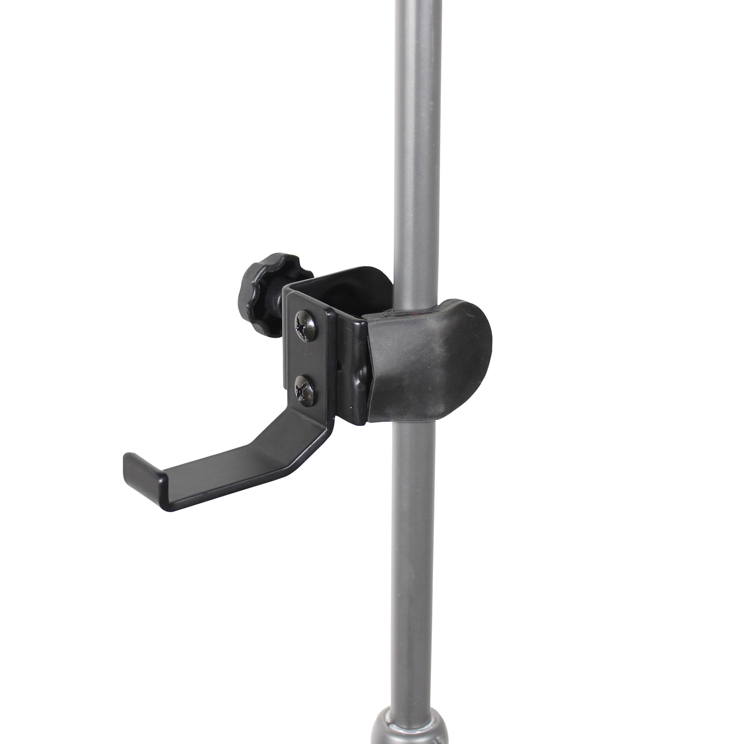 Universal Clamping Headphone Hanger for Speaker Poles and Stands