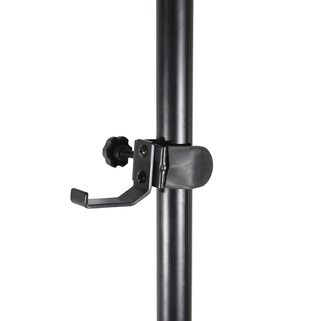 Universal Clamping Headphone Hanger for Speaker Poles and Stands