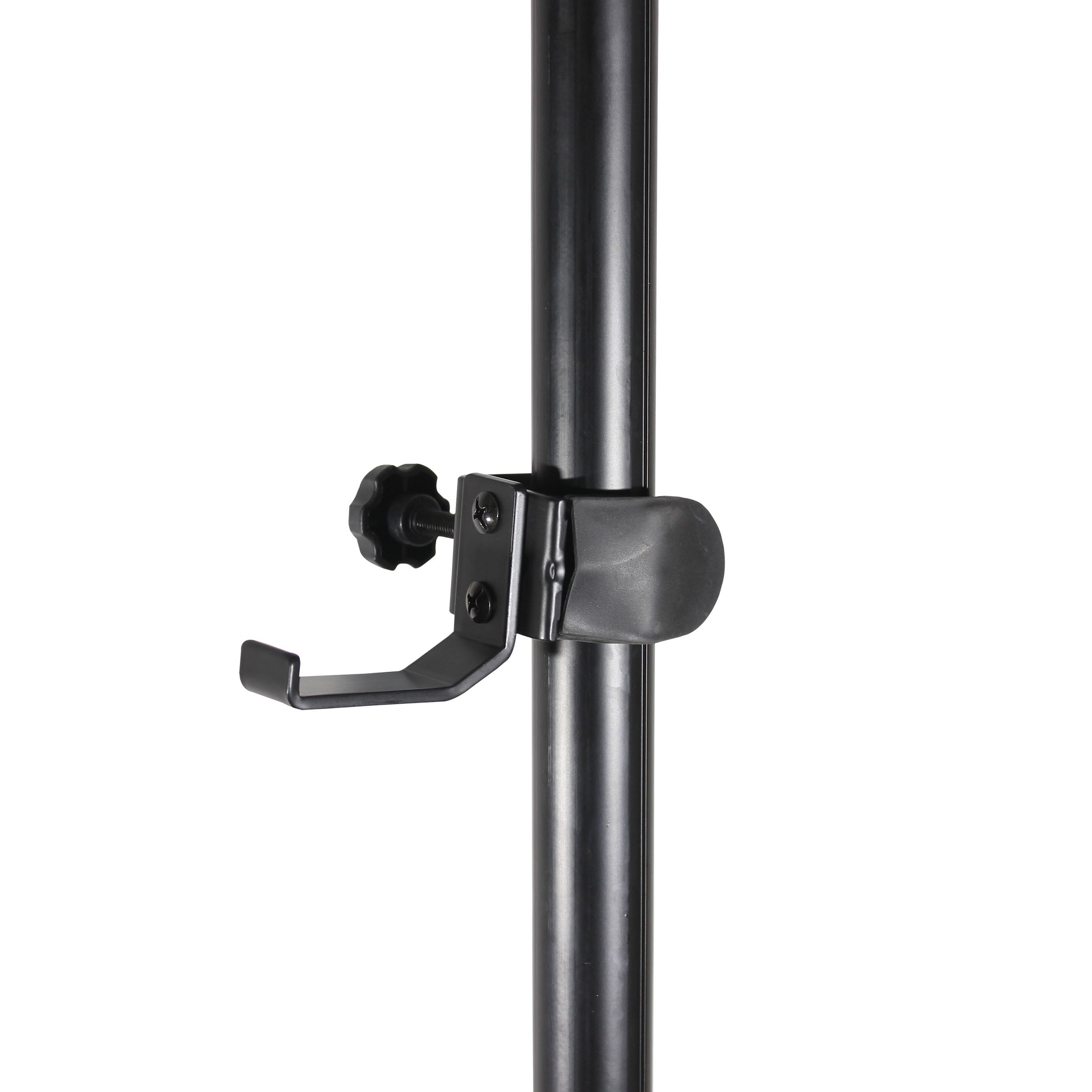 Universal Clamping Headphone Hanger for Speaker Poles and Stands