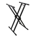 DJ Case/Keyboard Stand Double X Style W/Ergo Easy Lock