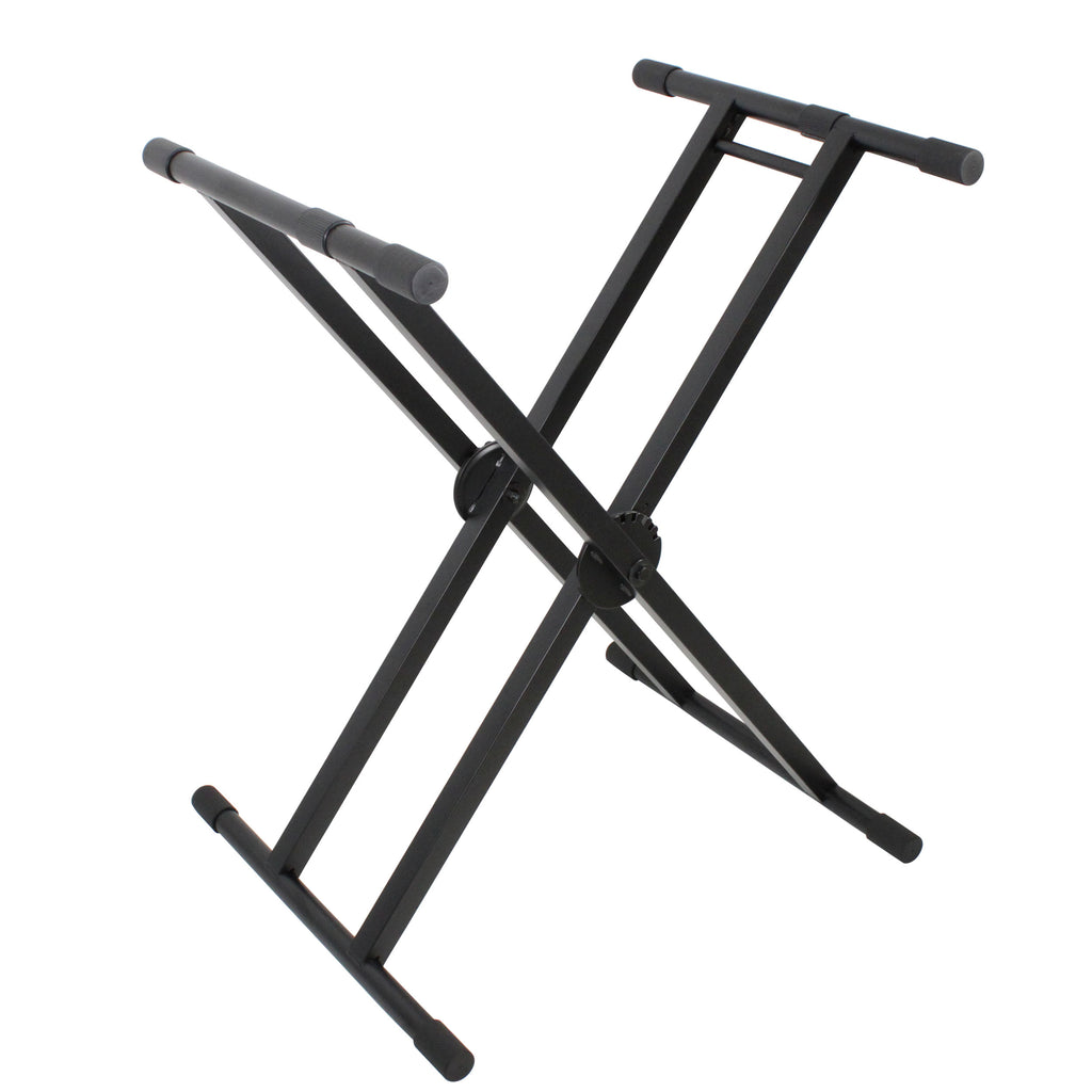 DJ Case/Keyboard Stand Double X Style W/Ergo Easy Lock