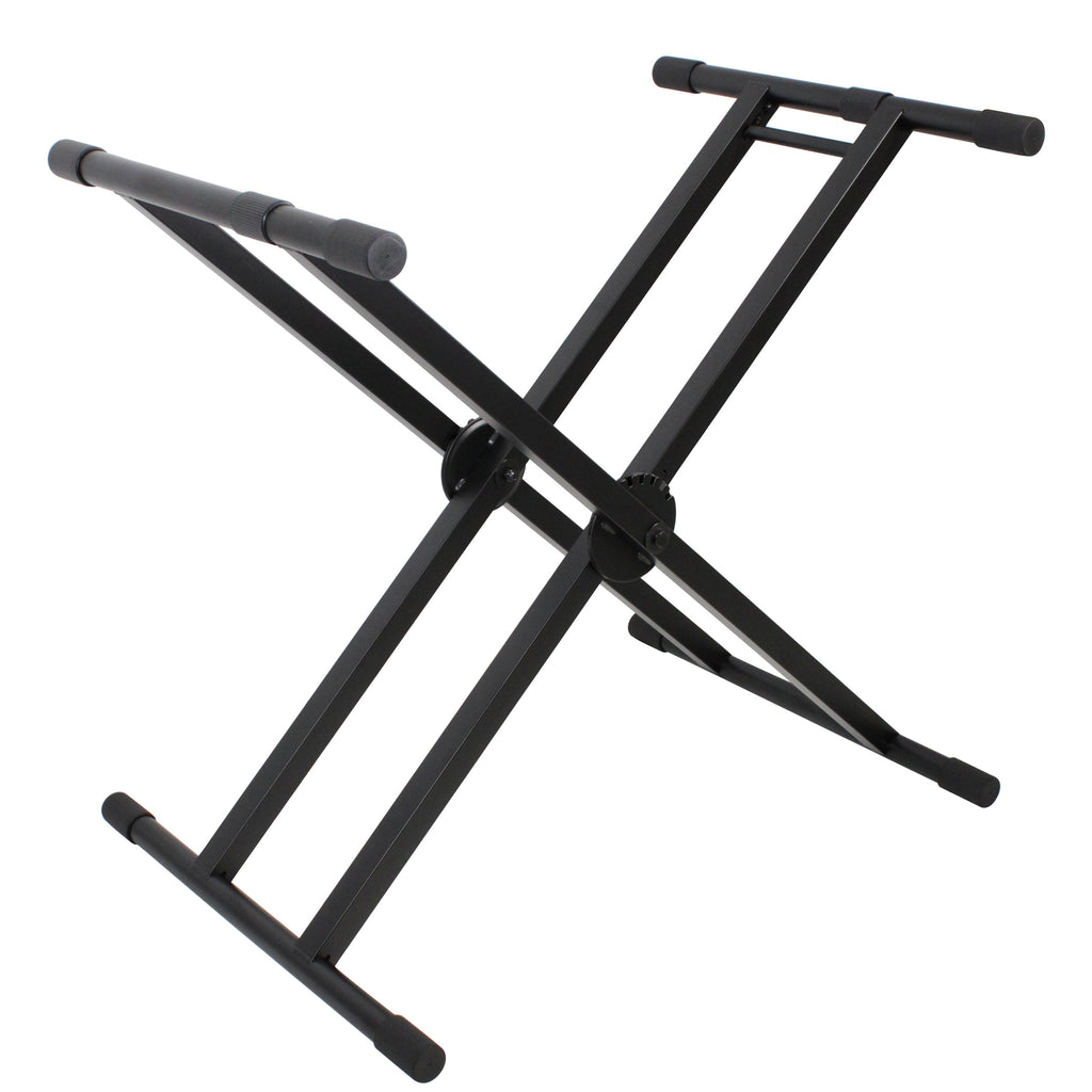 DJ Case/Keyboard Stand Double X Style W/Ergo Easy Lock