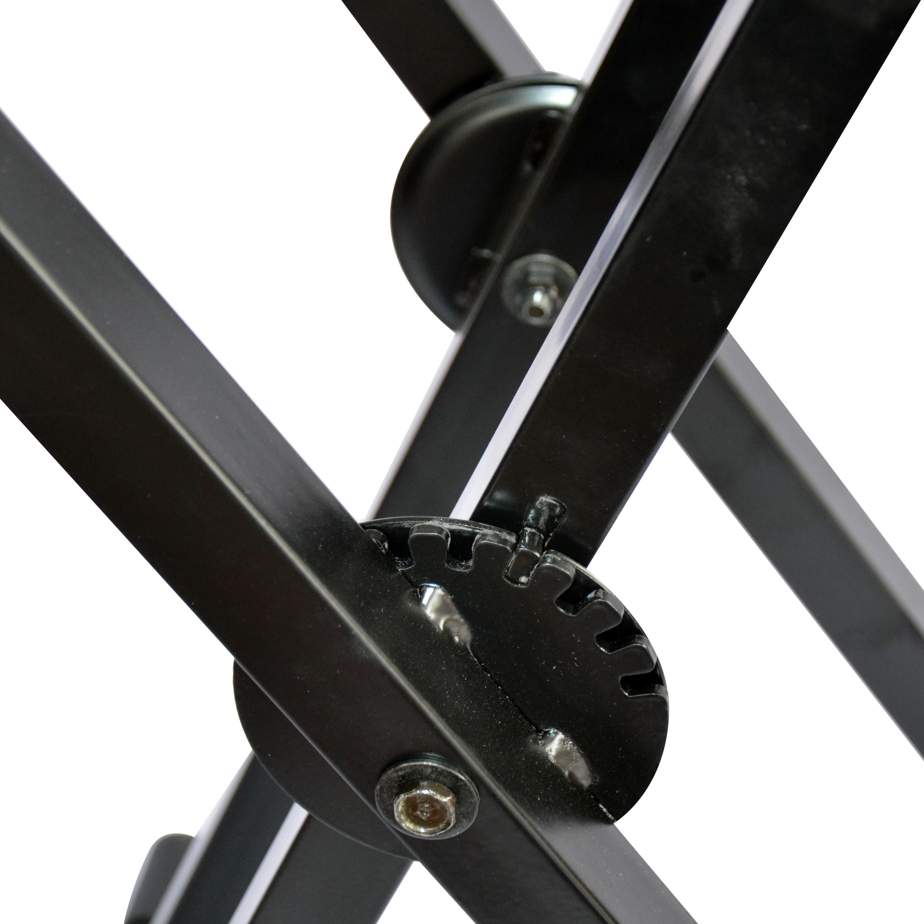DJ Case/Keyboard Stand Double X Style W/Ergo Easy Lock