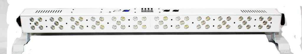 Ultrabright DAZZLER Bar with 60 3W RGBWA LED in White Housing