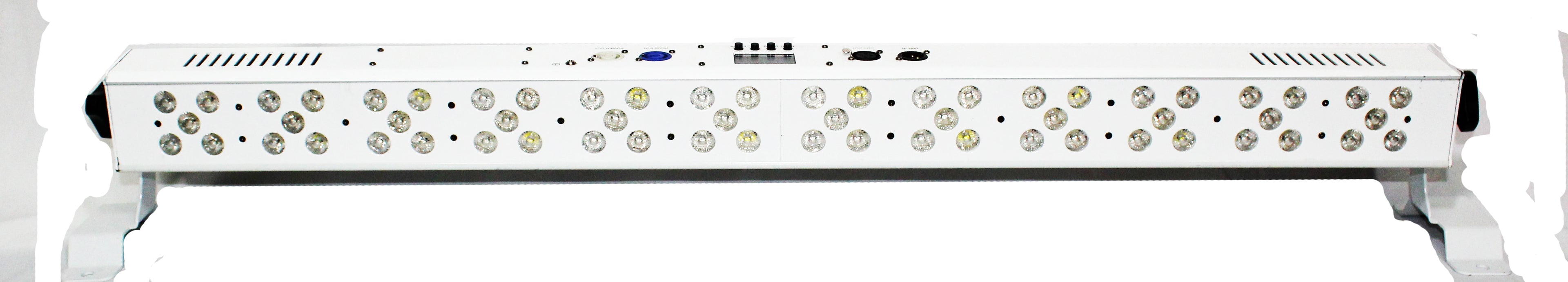 Ultrabright DAZZLER Bar with 60 3W RGBWA LED in White Housing