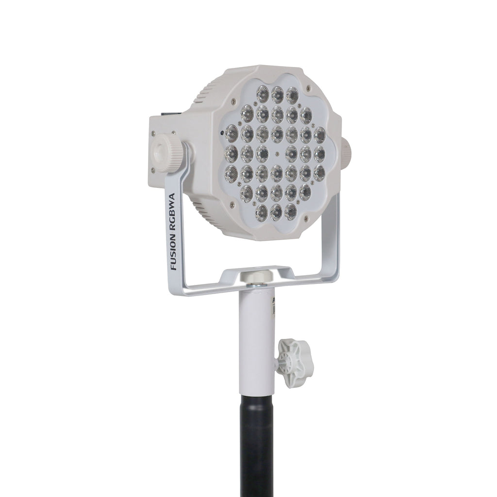 20PCS Copy of: 1 3/8" 35mm Universal Compact Single Stud Lighting M8 Mount for Most Speaker Stands White