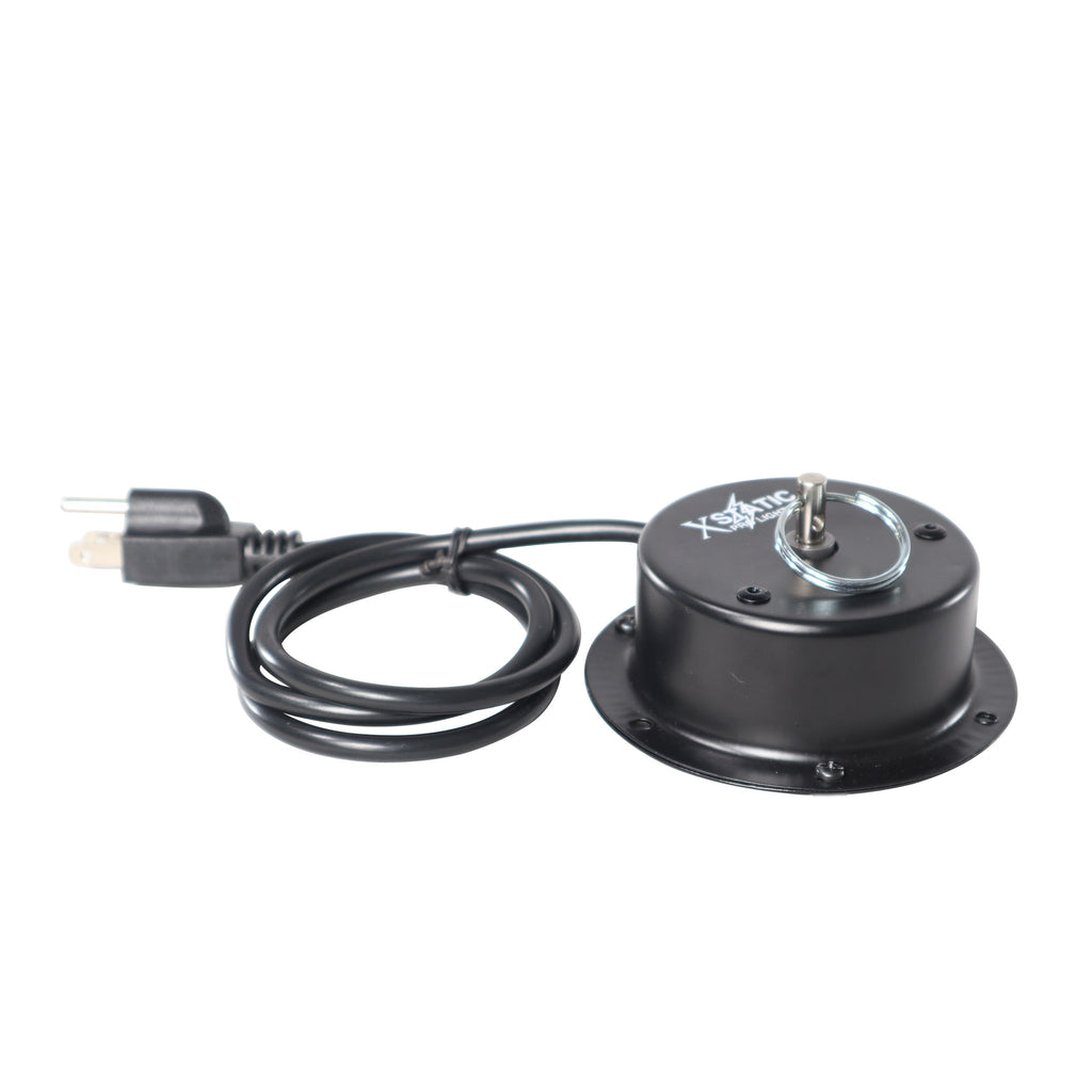 3 RPM Powered Rotating Disco Mirror Ball Motor with Ring – Supports 4"-16" Mirror balls