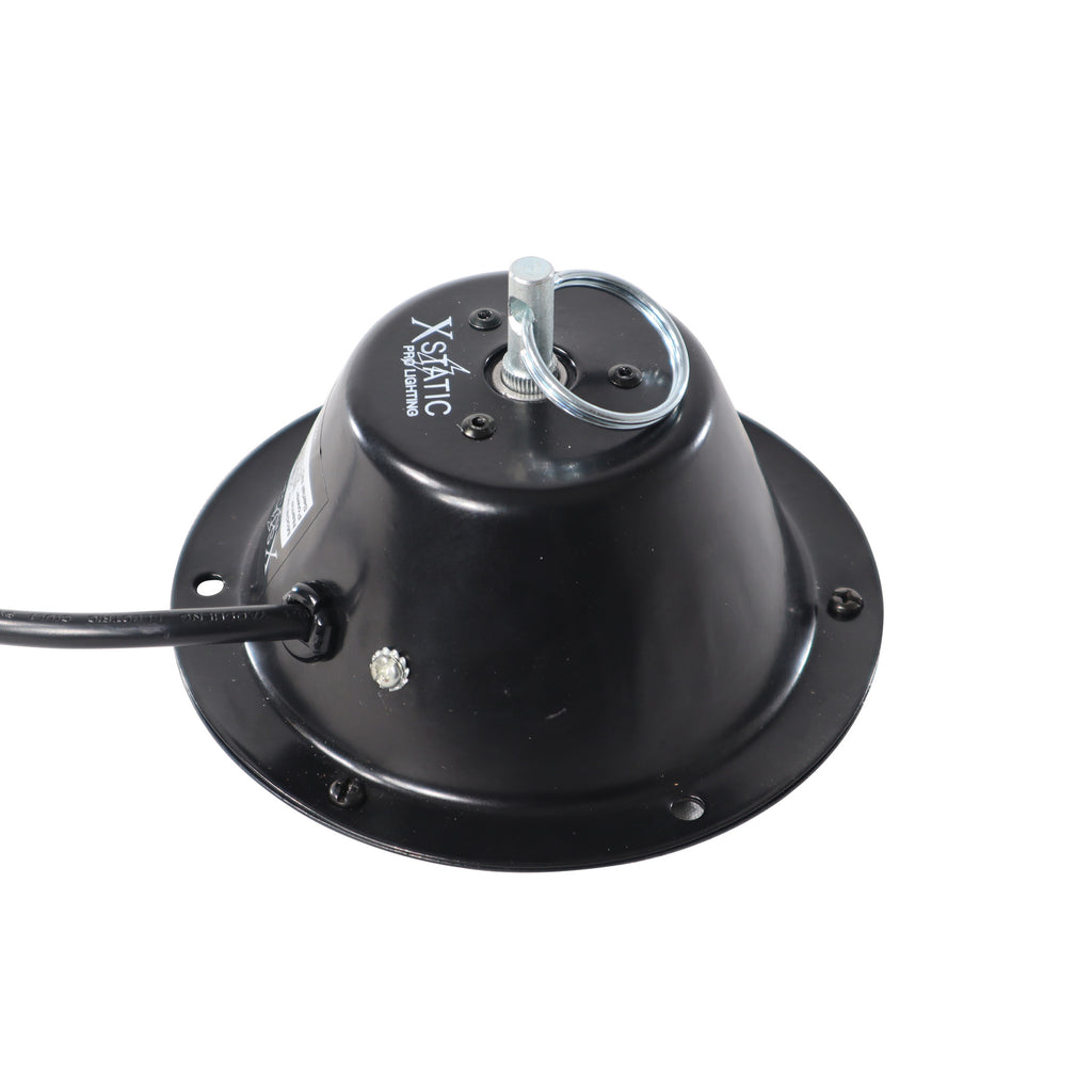 1 RPM Powered Rotating Disco Mirror Ball Motor with Ring Supports 16"-24"