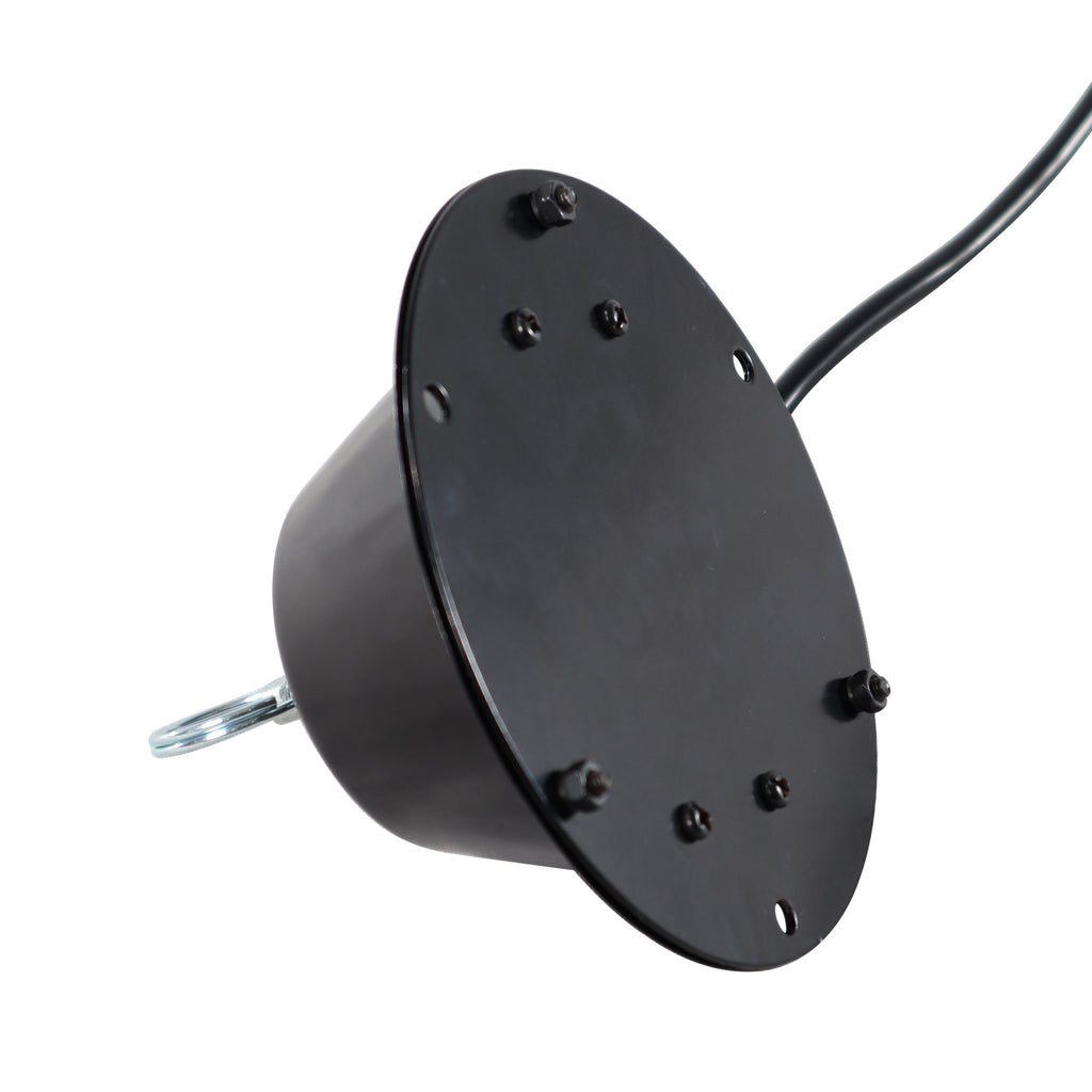 1 RPM Powered Rotating Disco Mirror Ball Motor with Ring Supports 16"-24"