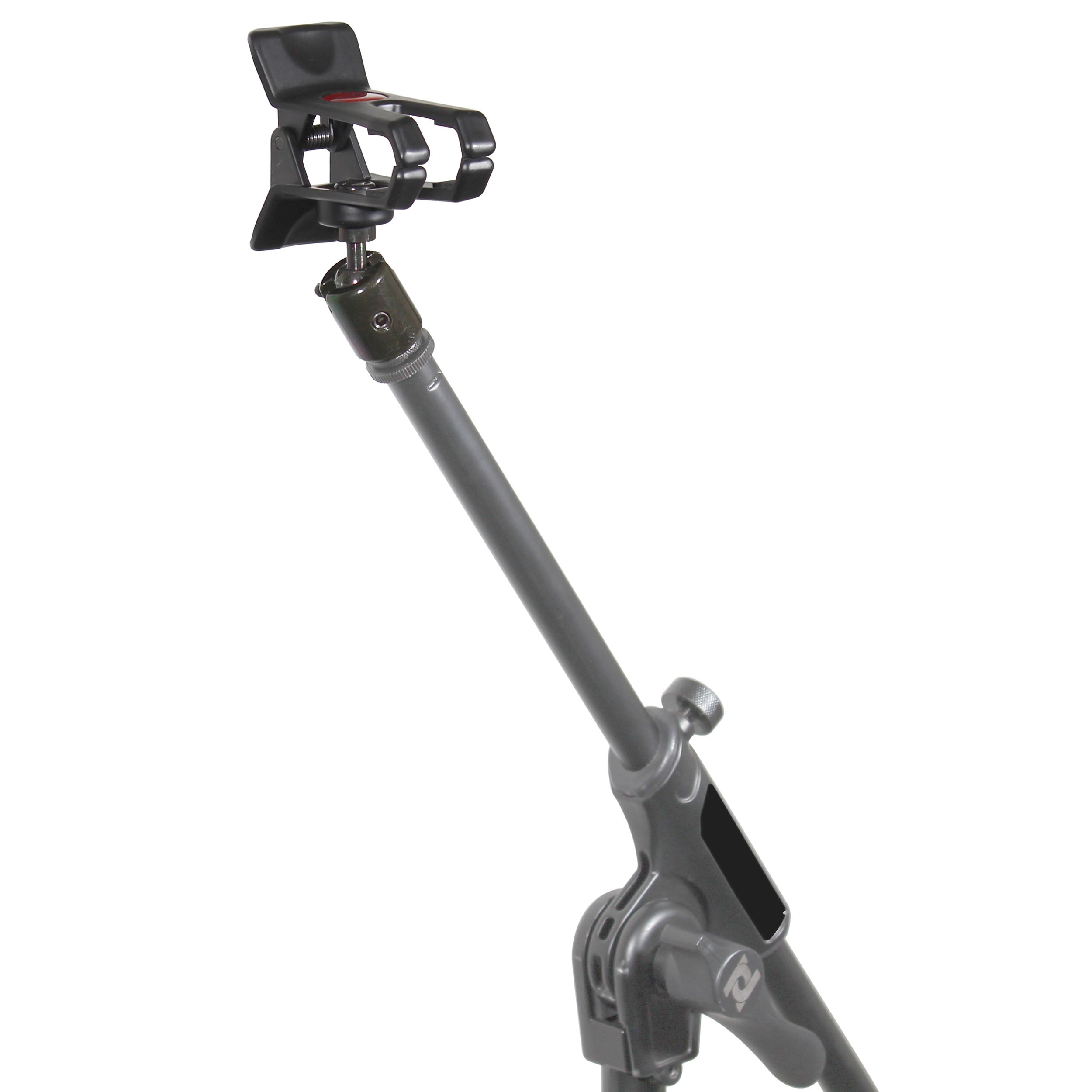 Mobi Buddy Hands Free Mobile Device Clip Kit DJ Cellphone holder Selfie Stick Table Stand Tripod Clamp and Case