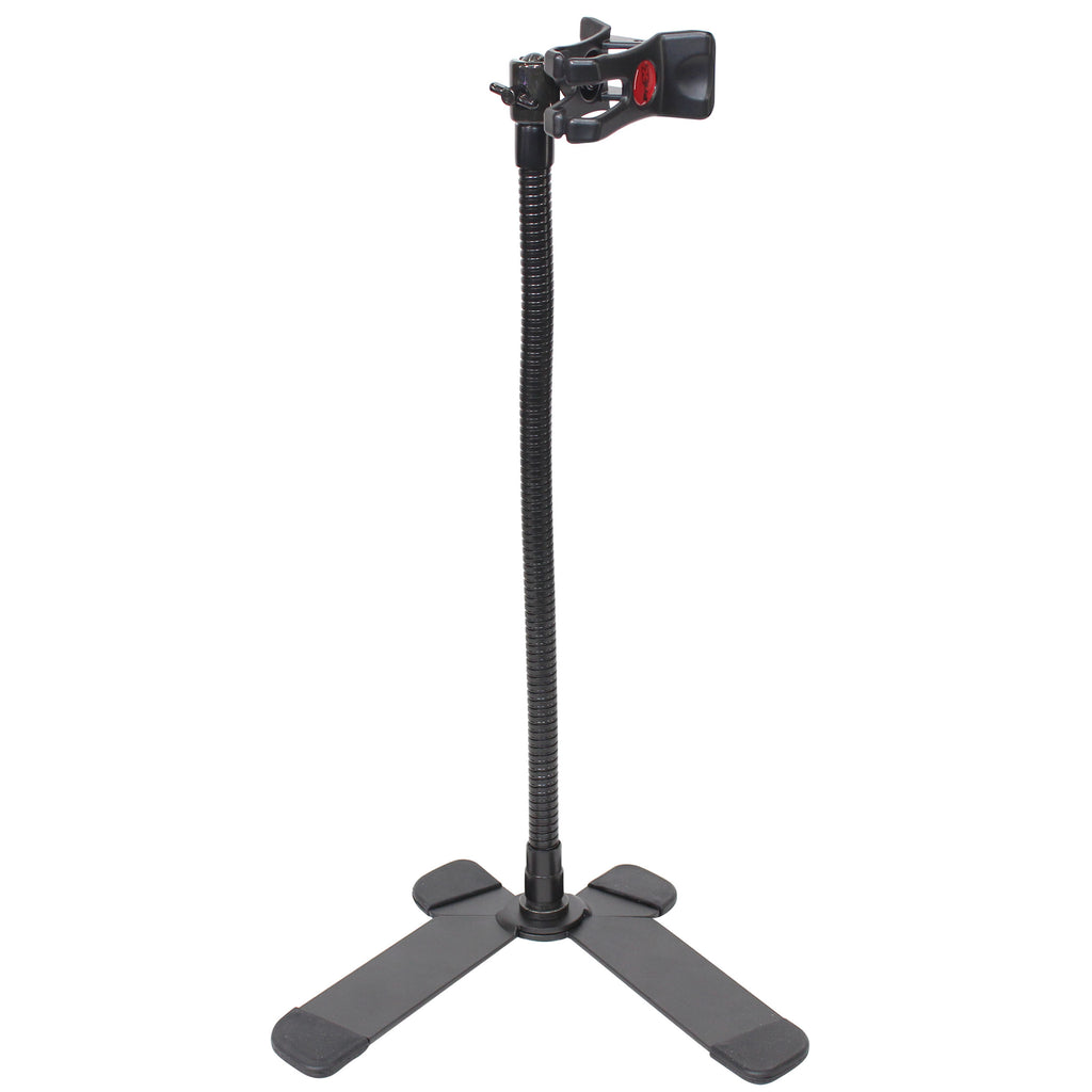 6PCS Mobi Buddy Hands Free Mobile Device Clip Kit DJ Cellphone holder Selfie Stick Table Stand Tripod Clamp and Case