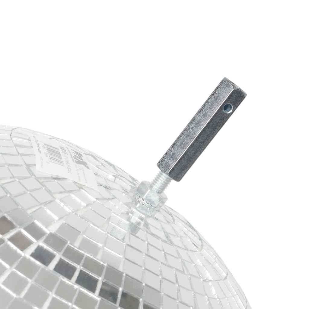 MOTOS Universal Upright Mirror Ball Oscillating 1RPM Motor – Mounts up to 30" Mirror Balls  Black Finish