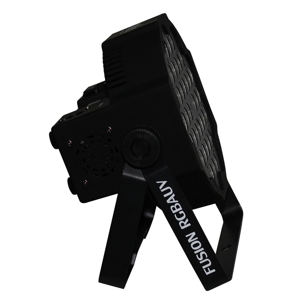 Fusion RGBA UV Par 36x 1W LED Slim Par Black Housing