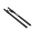 Pair of Polaris Speaker Poles– 2 Adjustable Speaker Poles with Bag in Black