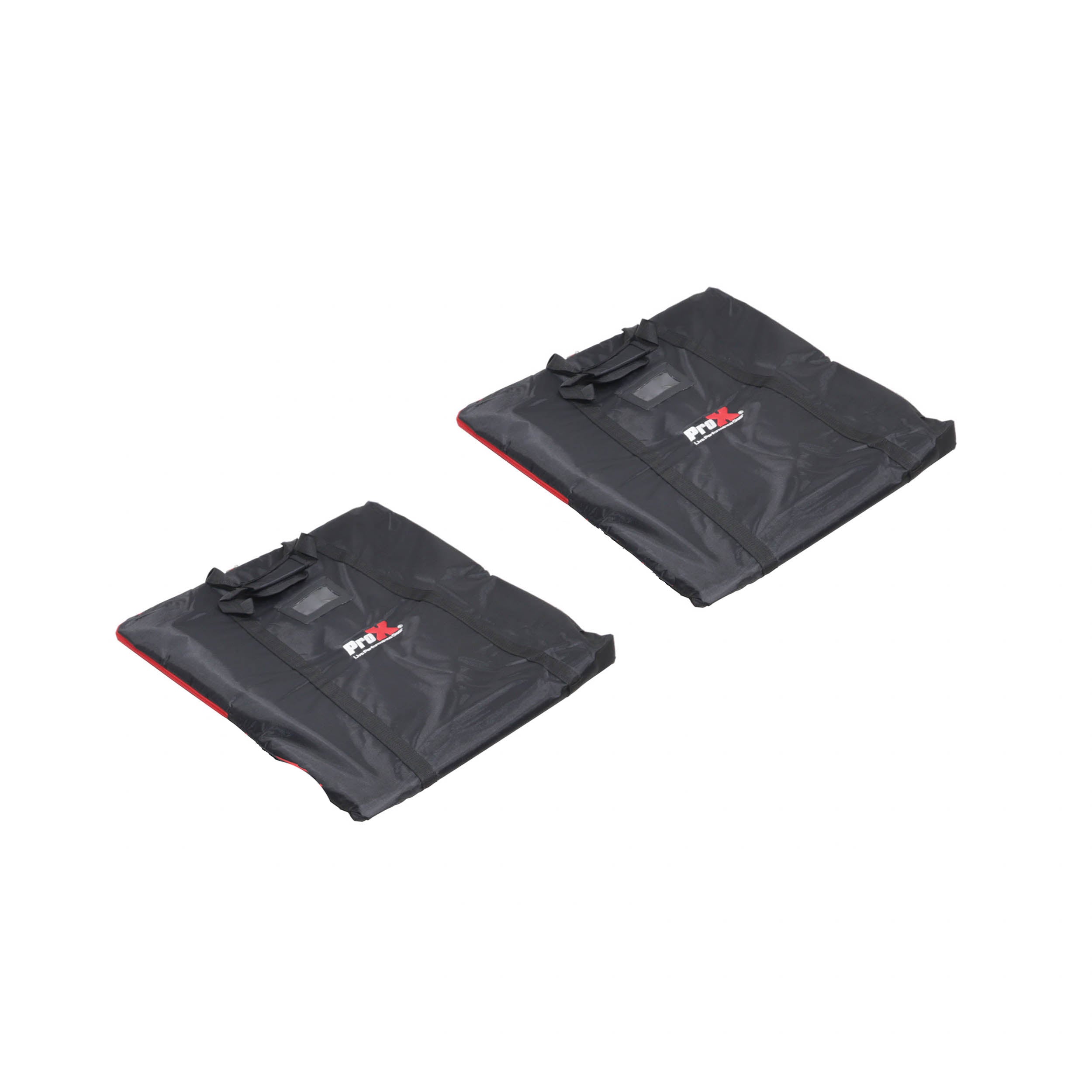 Pair of Polaris Base Plates  – 2 Heavy-Duty Speaker Pole Base Plates in Black