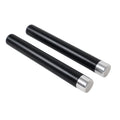 6PCS 10" Set of 2 Speaker Extension Poles with M20 Thread and 1-3/8 in. Adapter – Black, 100 lb Capacity