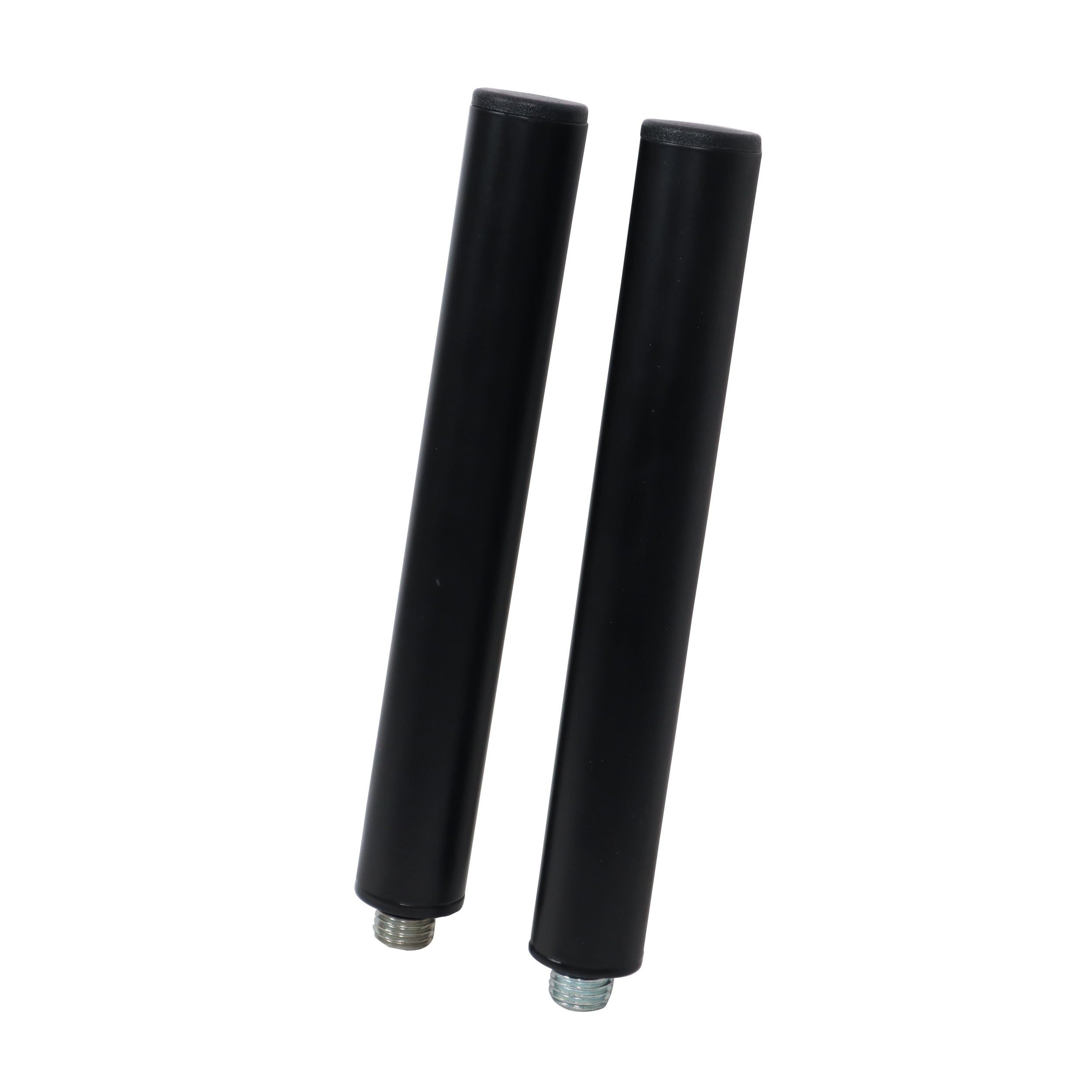 6PCS 10" Set of 2 Speaker Extension Poles with M20 Thread and 1-3/8 in. Adapter – Black, 100 lb Capacity