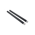 20" Set of 2 Speaker Extension Poles with M20 Thread and 1-3/8 in. Adapter – Black, 200 lb Capacity