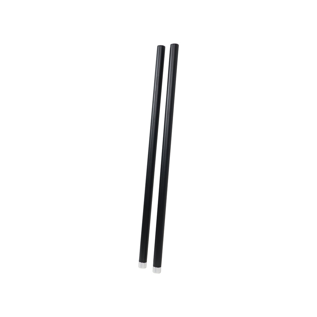 6PCS 36" Set of 2 Speaker Extension Poles with M20 Thread and 1-3/8 in. Adapter – Black, 200 lb Capacity