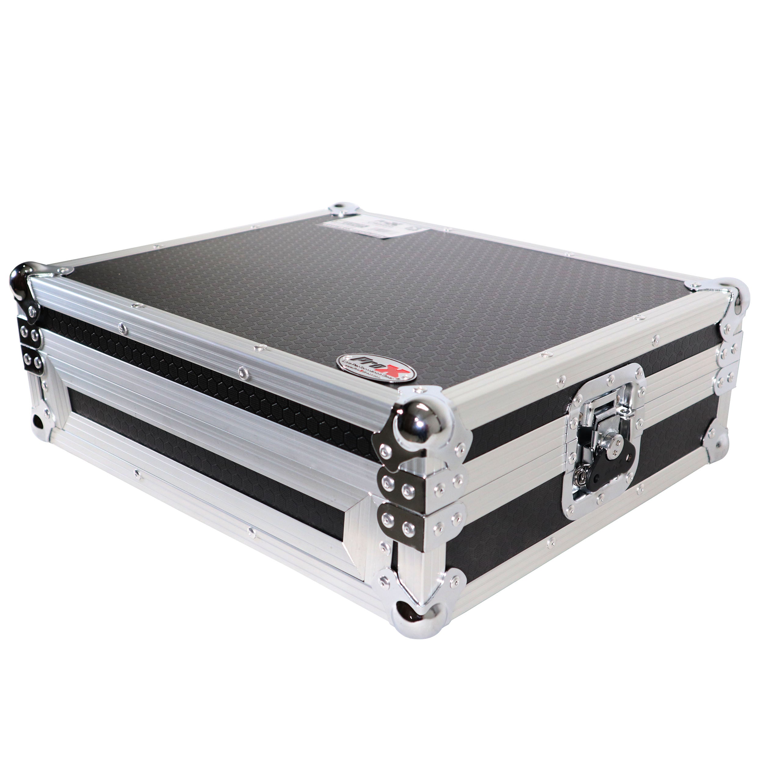 ATA Style Flight Travel Case for Denon DJ Prime Go Digital Controller - Silver On Black