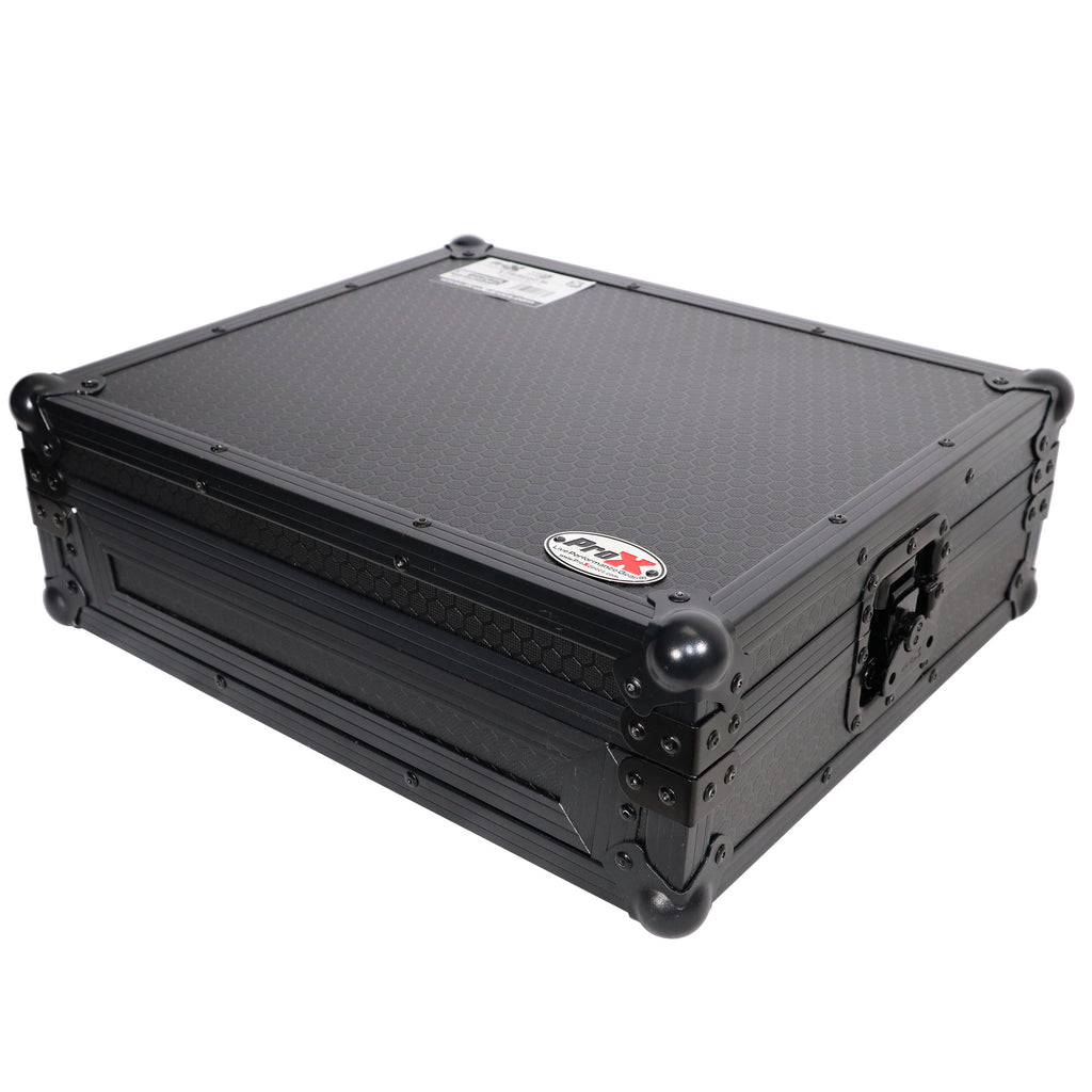 ATA Style Flight Travel Case for Denon DJ Prime Go Digital Controller - Black On Black