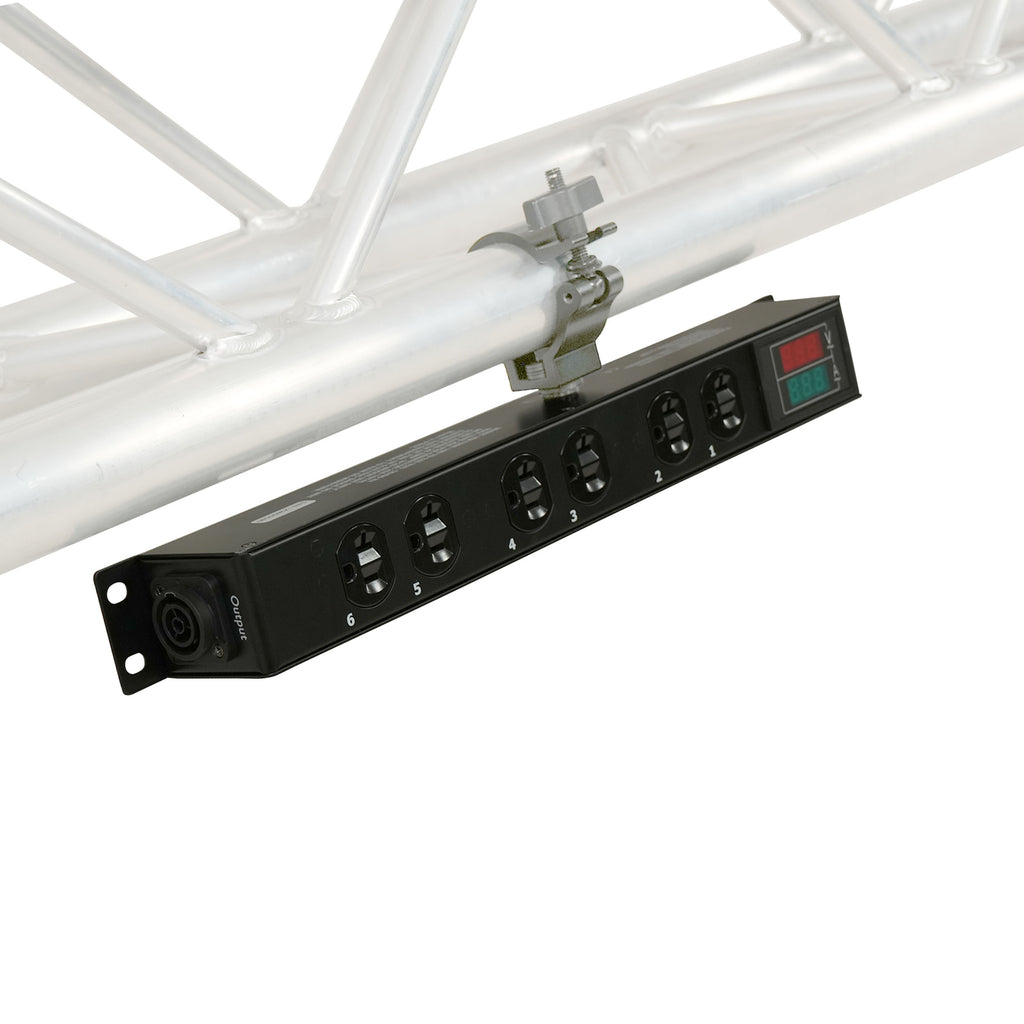 12PCS Tara PowerCenter 6X AC Outlet Box Edison Splitter Tru1 IN/OUT 20A w/ V&A Meter