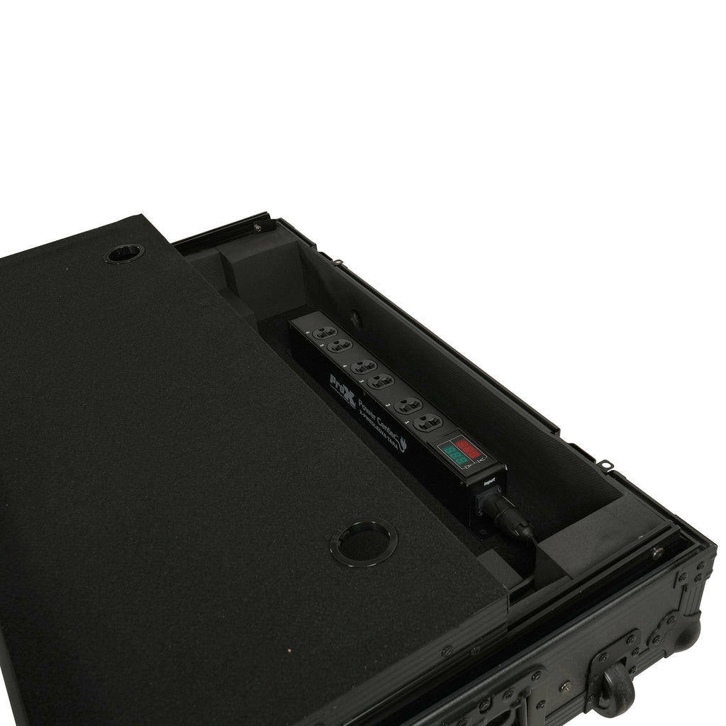 TARA 6-Outlet Edison NEMA 5-20R Power Distribution Box with True1 IN/OUT, LED Voltage and Current Display 20A Power Center