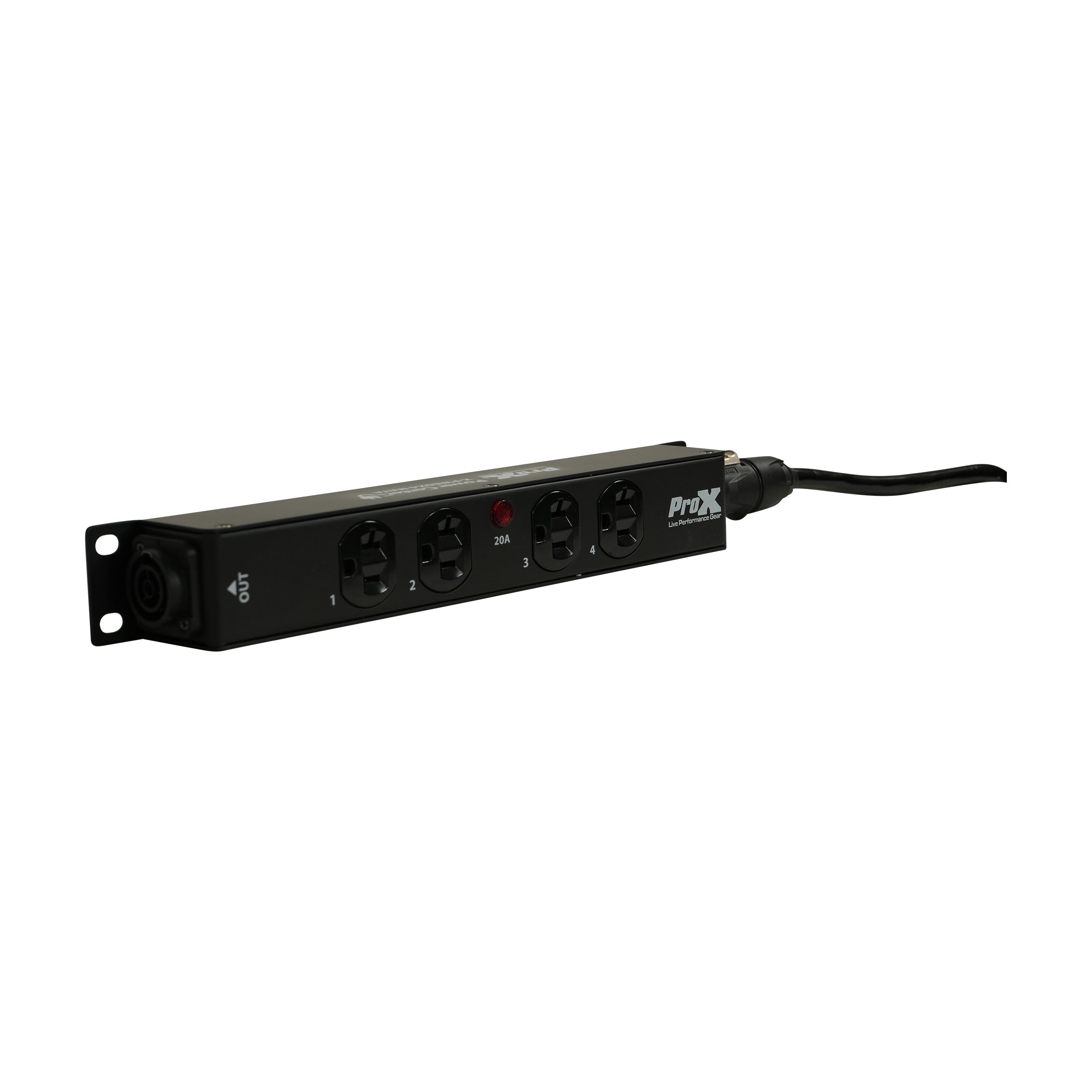 12PCS 4 Outlet Edison Power Strip AC Outlet Box Edison Nema 5-20R with True1 IN/OUT 20A Power Center
