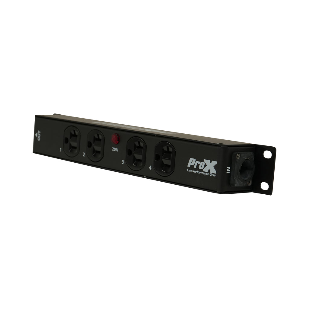 12PCS 4 Outlet Edison Power Strip AC Outlet Box Edison Nema 5-20R with True1 IN/OUT 20A Power Center