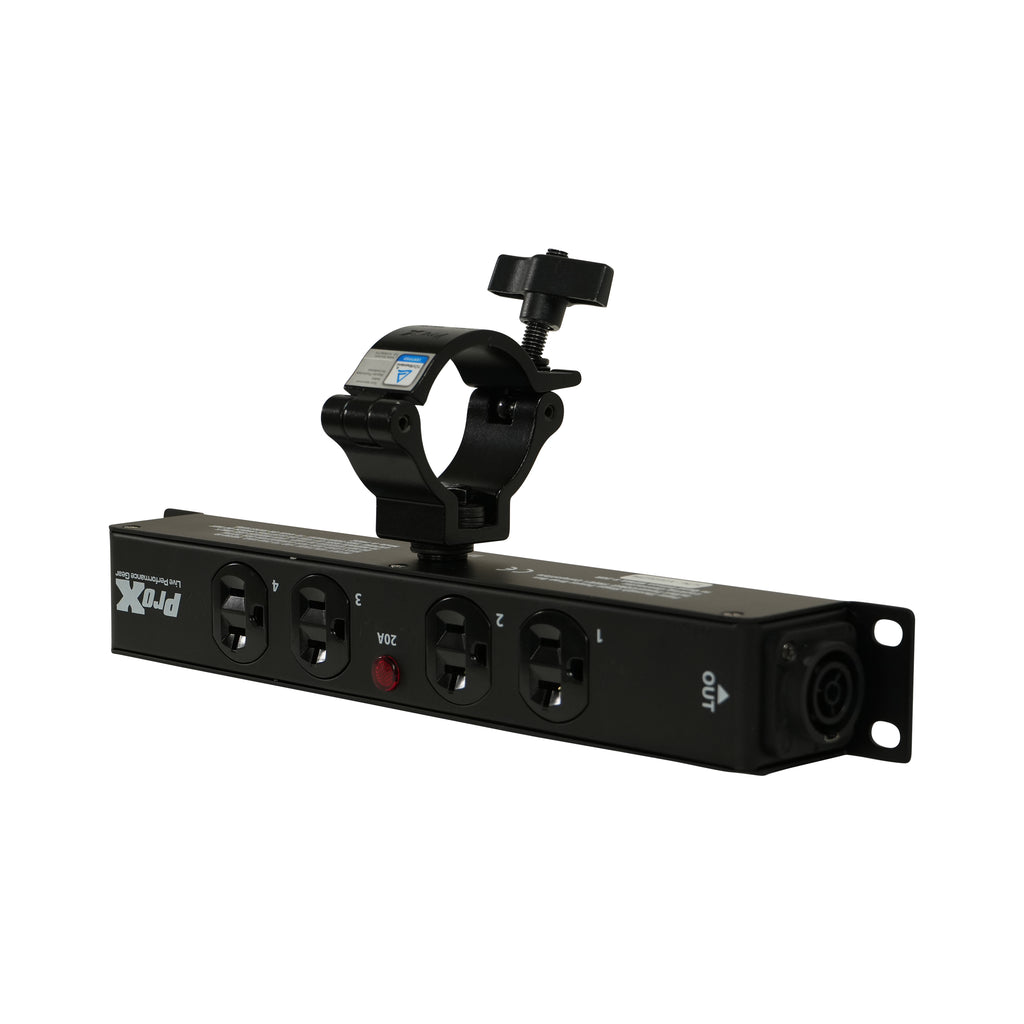 12PCS 4 Outlet Edison Power Strip AC Outlet Box Edison Nema 5-20R with True1 IN/OUT 20A Power Center